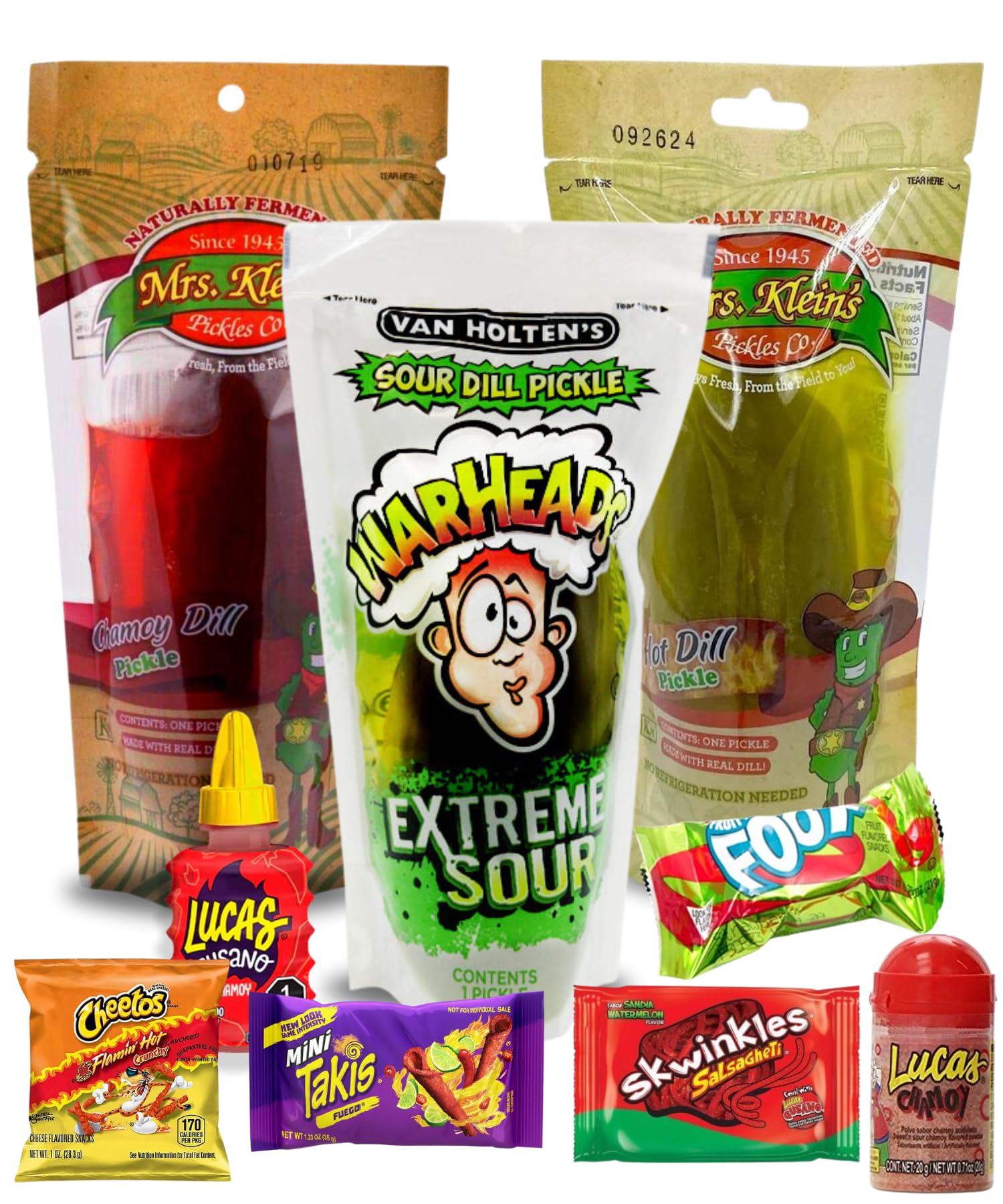 Buy Choose Your Own Variety PickleInAPouch SamplerChamoy Pickles