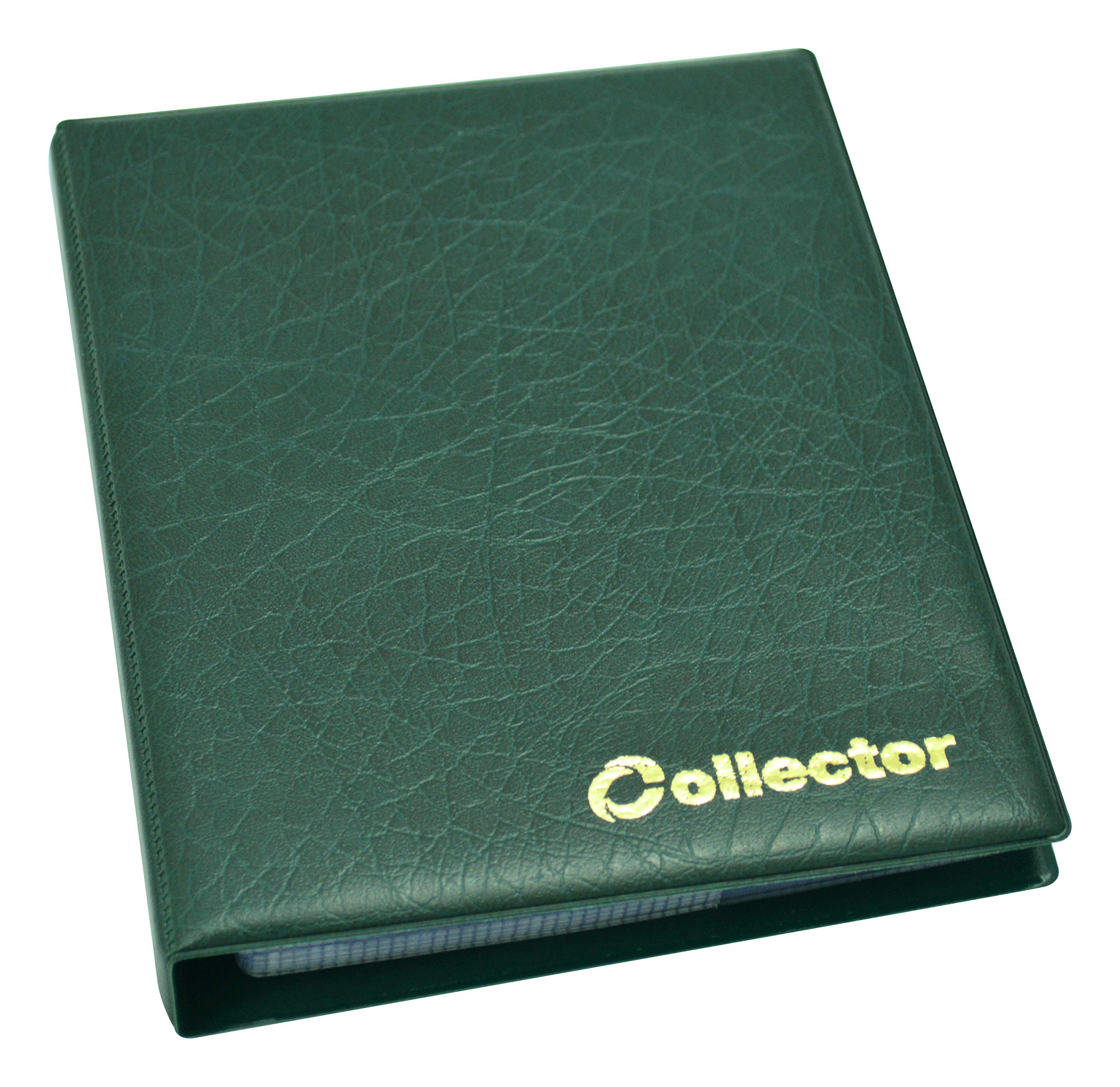 COLLECTOR Album di Monete da Collezione, per Monete Medio - Album Verde per 120 Monete