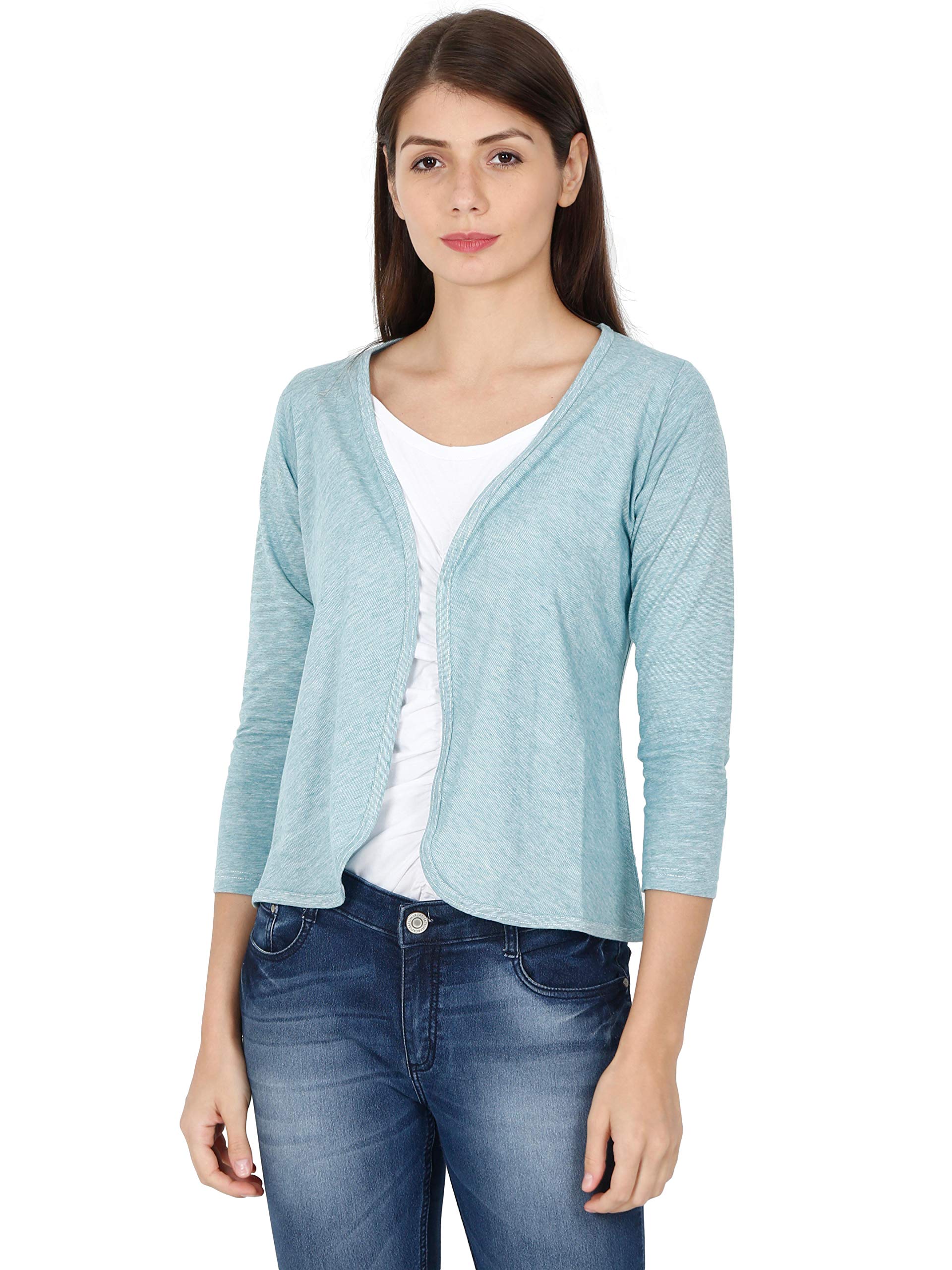ecoline clothing Women's Polycotton V-Neck Shrug-picture-45