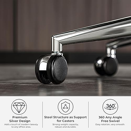 Miniatura 8 de Big and Tall Office Chair 500lbs, Ergonomic Oversize Mesh Desk Chair, Heavy Duty High Back Computer Chair with Wide Thick Seat Cushion, Adjustable