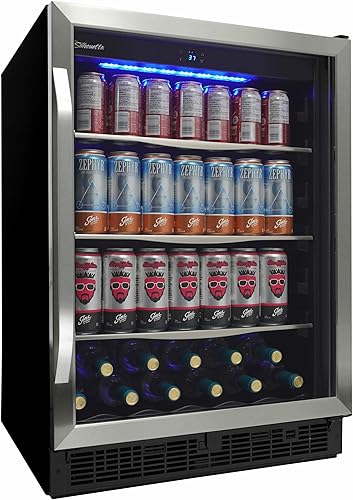 Danby Silhouette SBC057D1BSS, aspecto de acero inoxidable