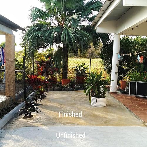 Miniatura 6 de LastiSeal - Tinte y sellador de hormigón, resistente al agua y manchas en un solo paso, fórmula a base de agua, sin ácidos, segura y de fácil