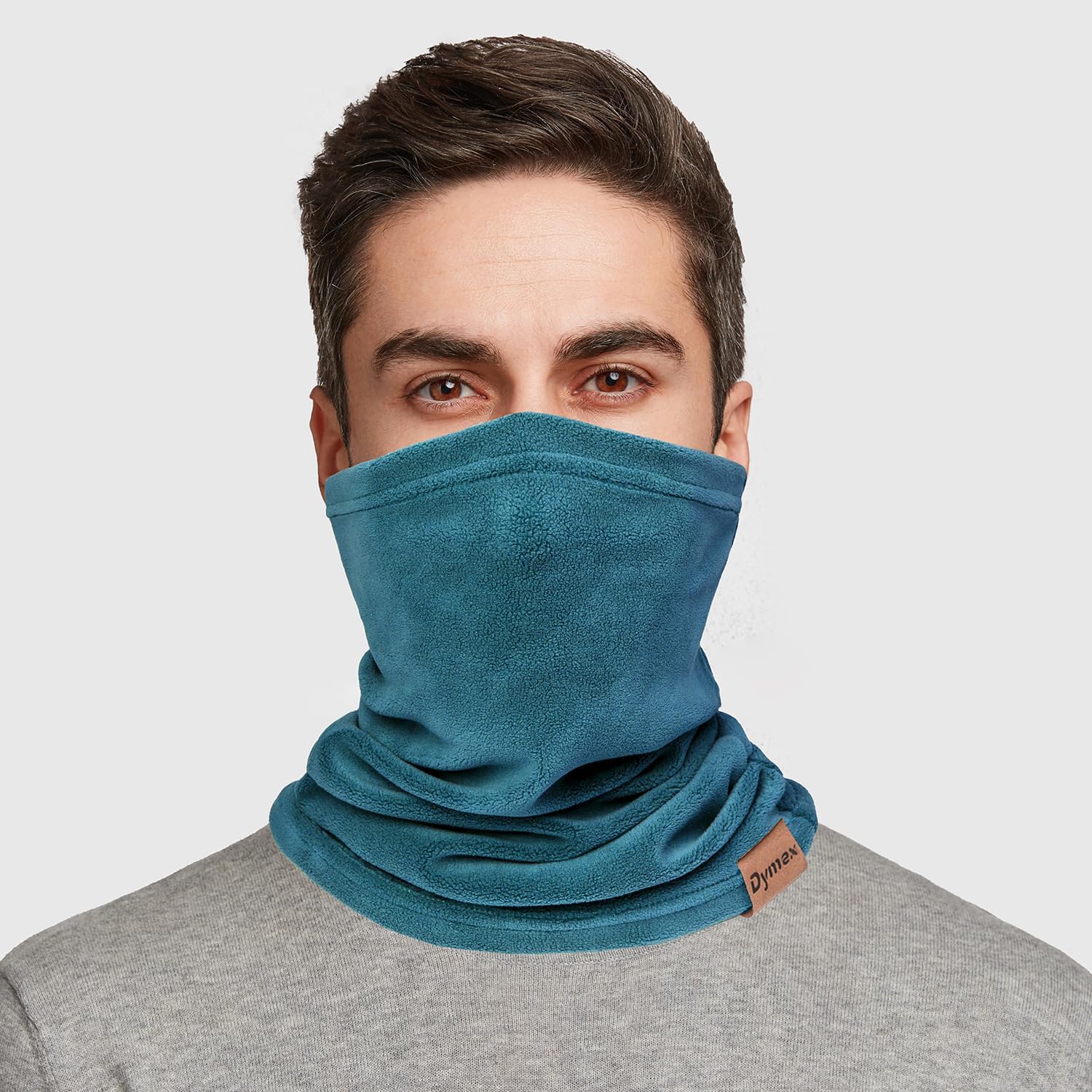 Winter Neck Warmer Gaiter Fleece Neck Cover Cotton Balaclava Windproof Face Cover Mask for Women Men - Image 2