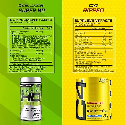 Miniatura 24 de Cellucor C4 Ripped cereza limonada 6,34 oz 30 porciones, 104395, 1, 1