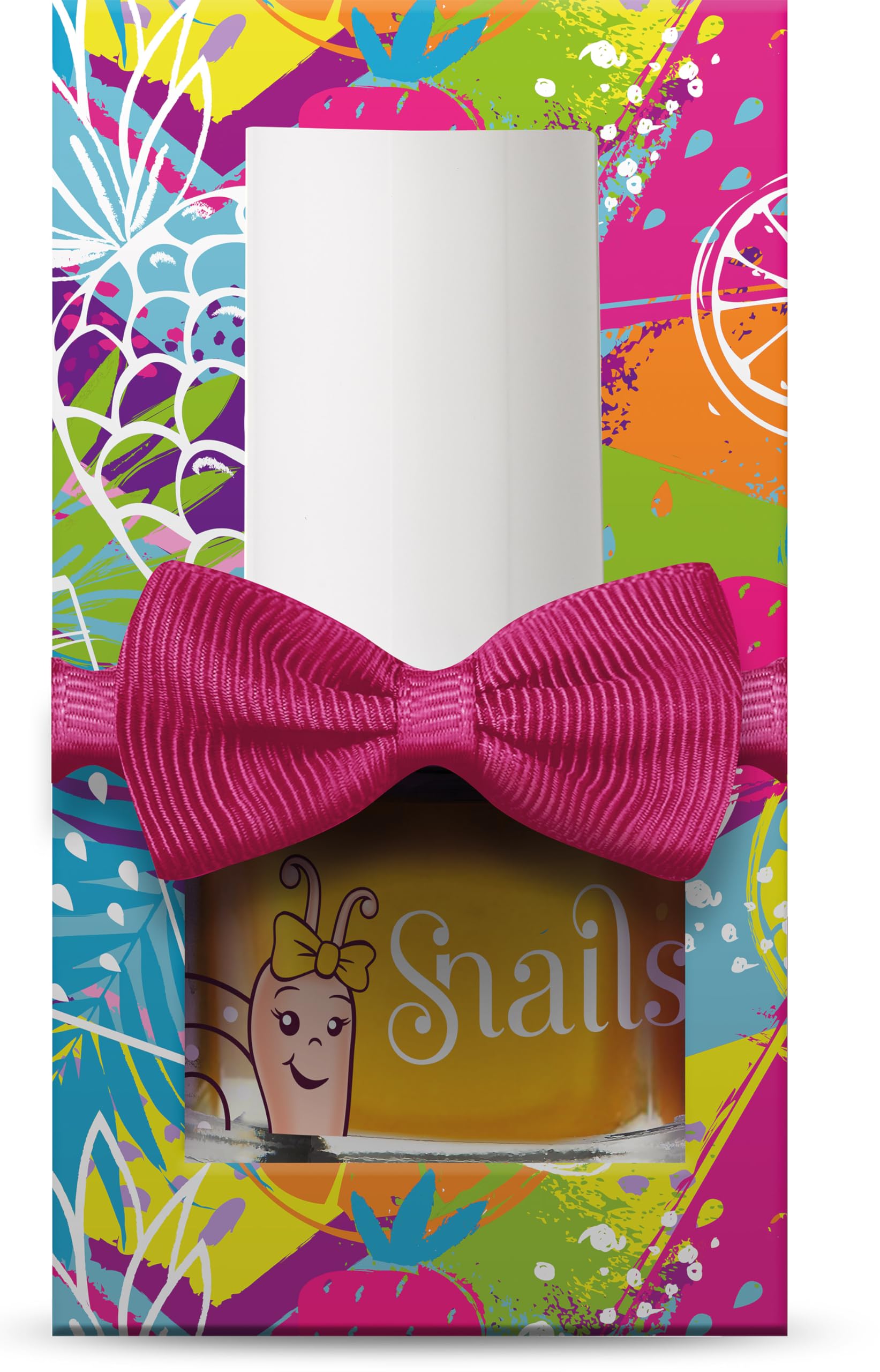 Snails 511741 Children's Nail Polish Mini Magic Fruit Punch in Gift Pack, Water-based, Washable, Safe, Vegan
