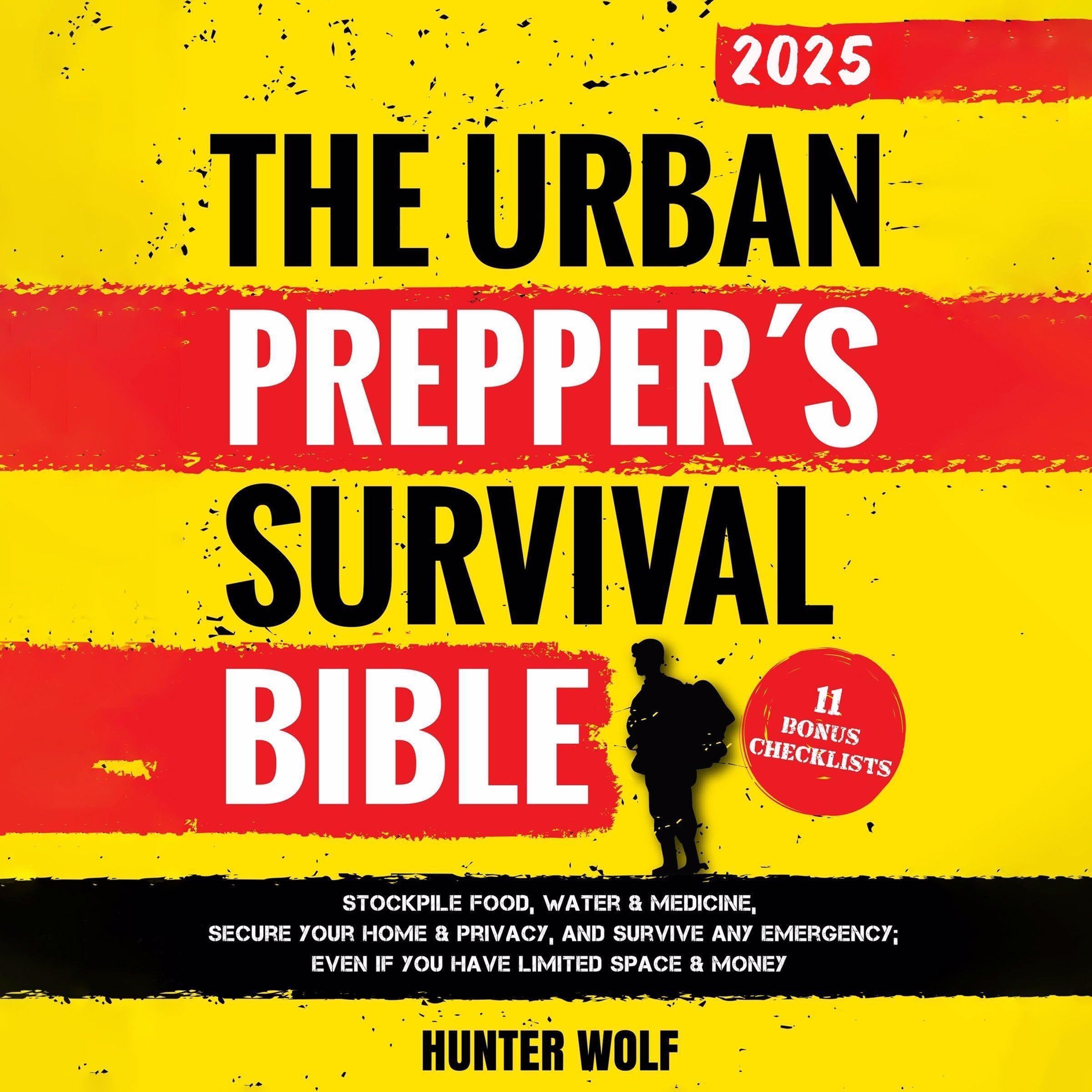 The Urban Prepper’s Survival Bible: Stockpile Food, Water & Medicine, Secure Your Home & Privacy, and Survive Any Emergency, Even if You Have Limited Space & Money