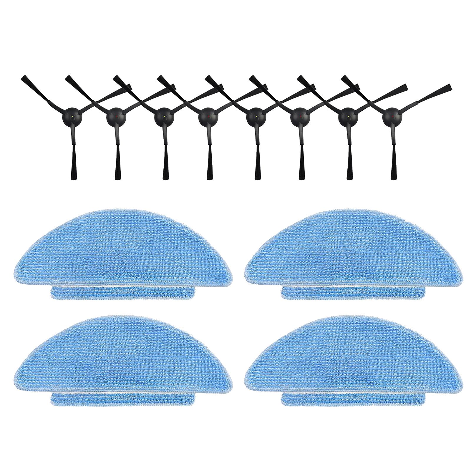 Buxuaaaa For Tikom L9000 Robot Part Main Brush Side Brush HEPA Filter Mopping Pad Clean Replacement Home Maintenance