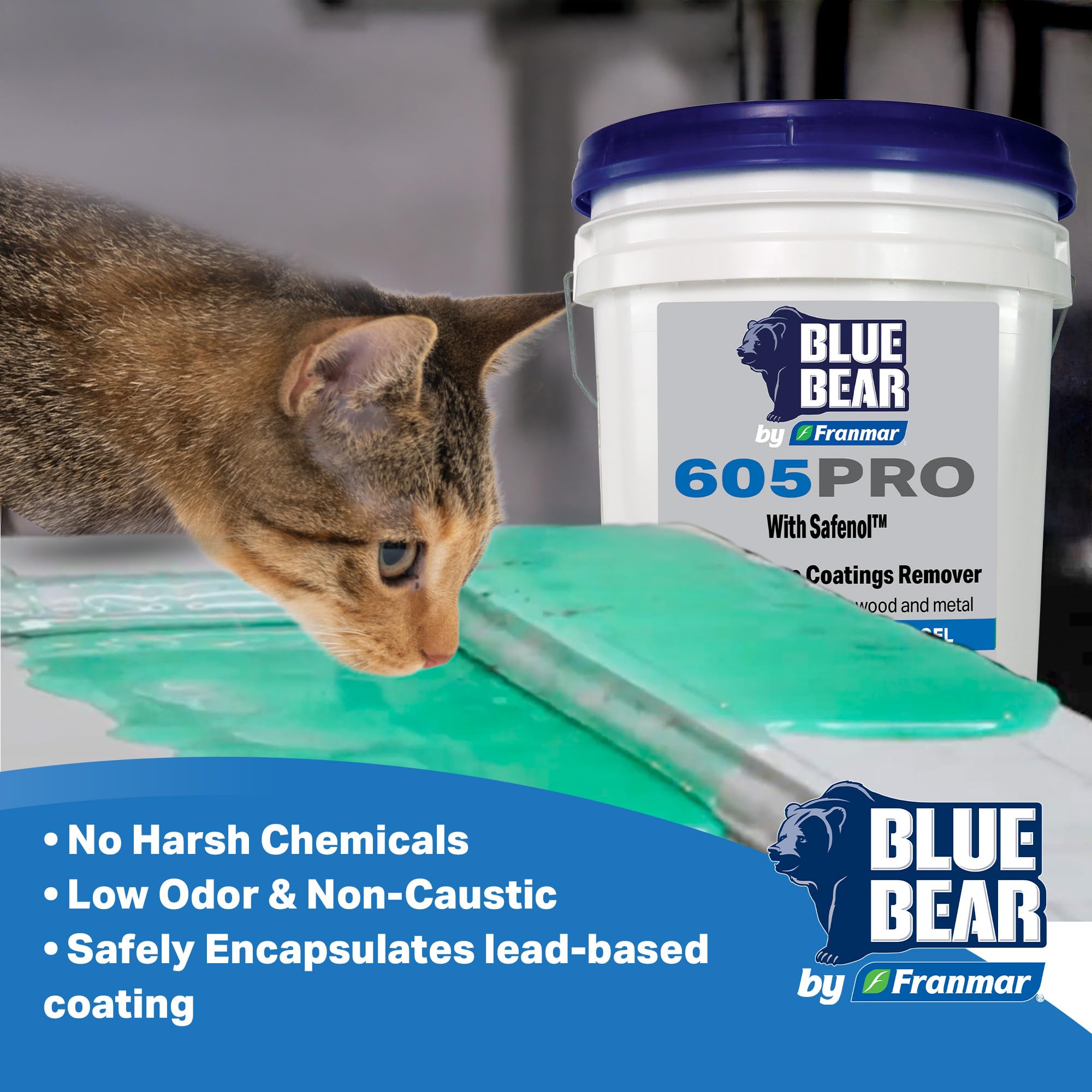 Blue Bear 605 Pro usuwanie powłoki - kwarta (907.2 g), z Safenolem