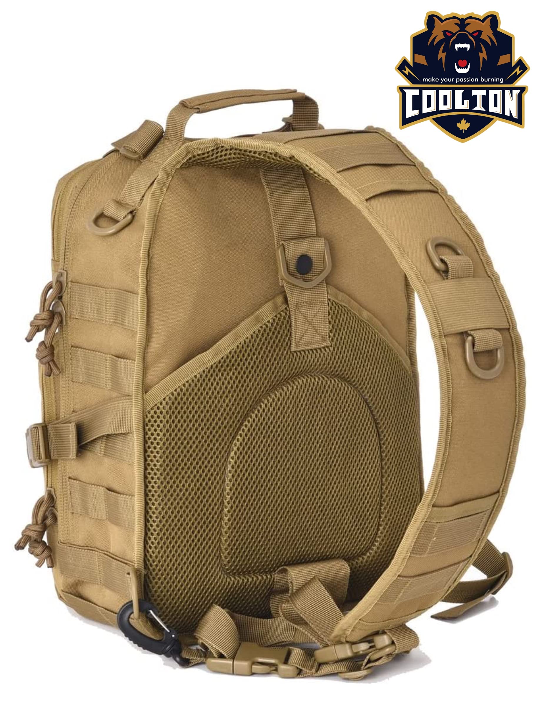 IronSeals Pochette tactique en maille Molle, légère et