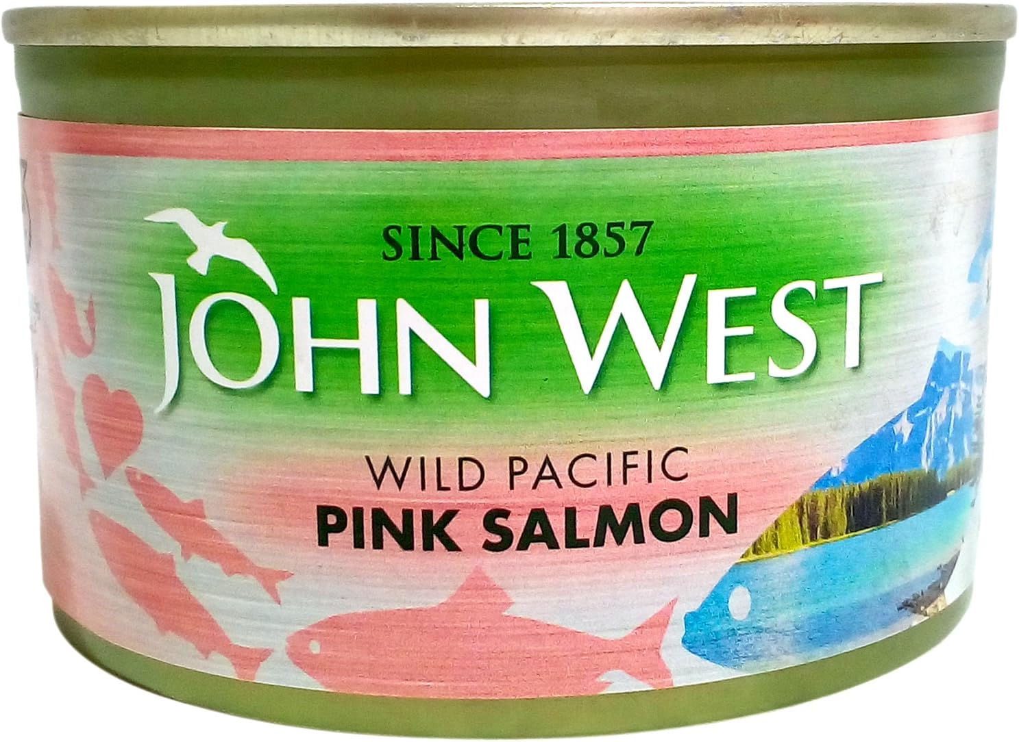 John West Pink Salmon - Wild Pacific, 213g Tin