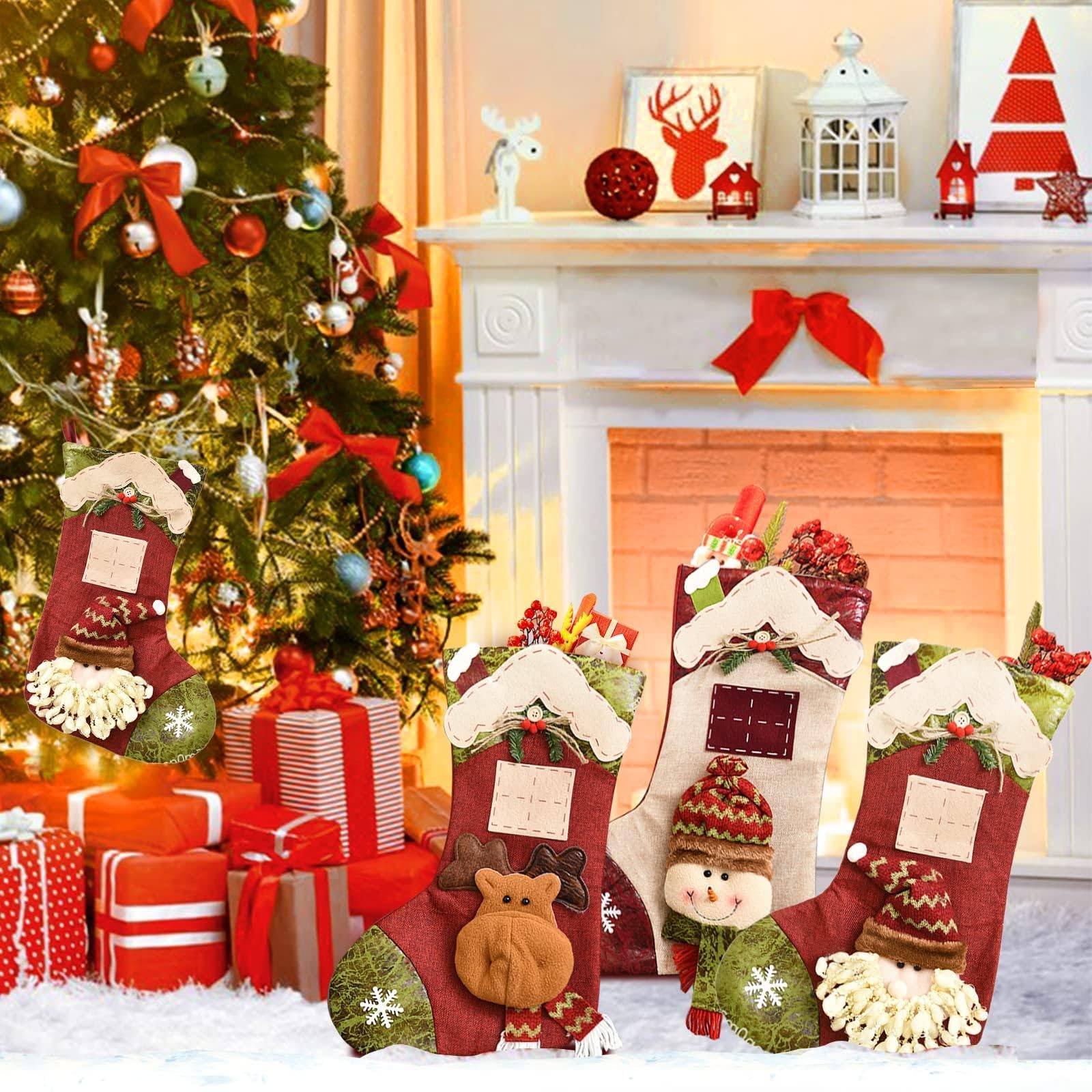 クリスマス クリスマスプレゼント 飾り ラッピング オーナメント 袋 Amazon.co.jp: クリスマス クリスマスプレゼント 飾り ラッピング