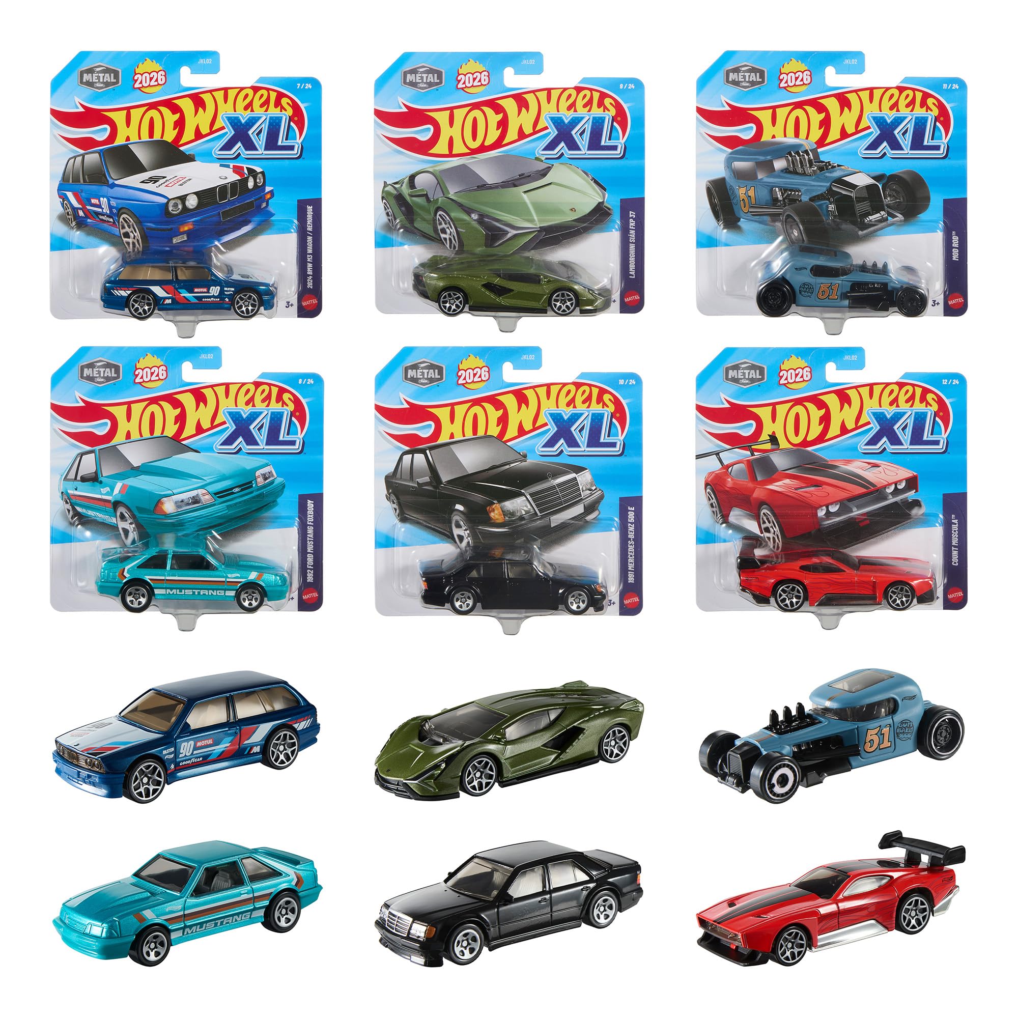 Amazon | ホットウィール(Hot Wheels) XL ベーシックカー アソート