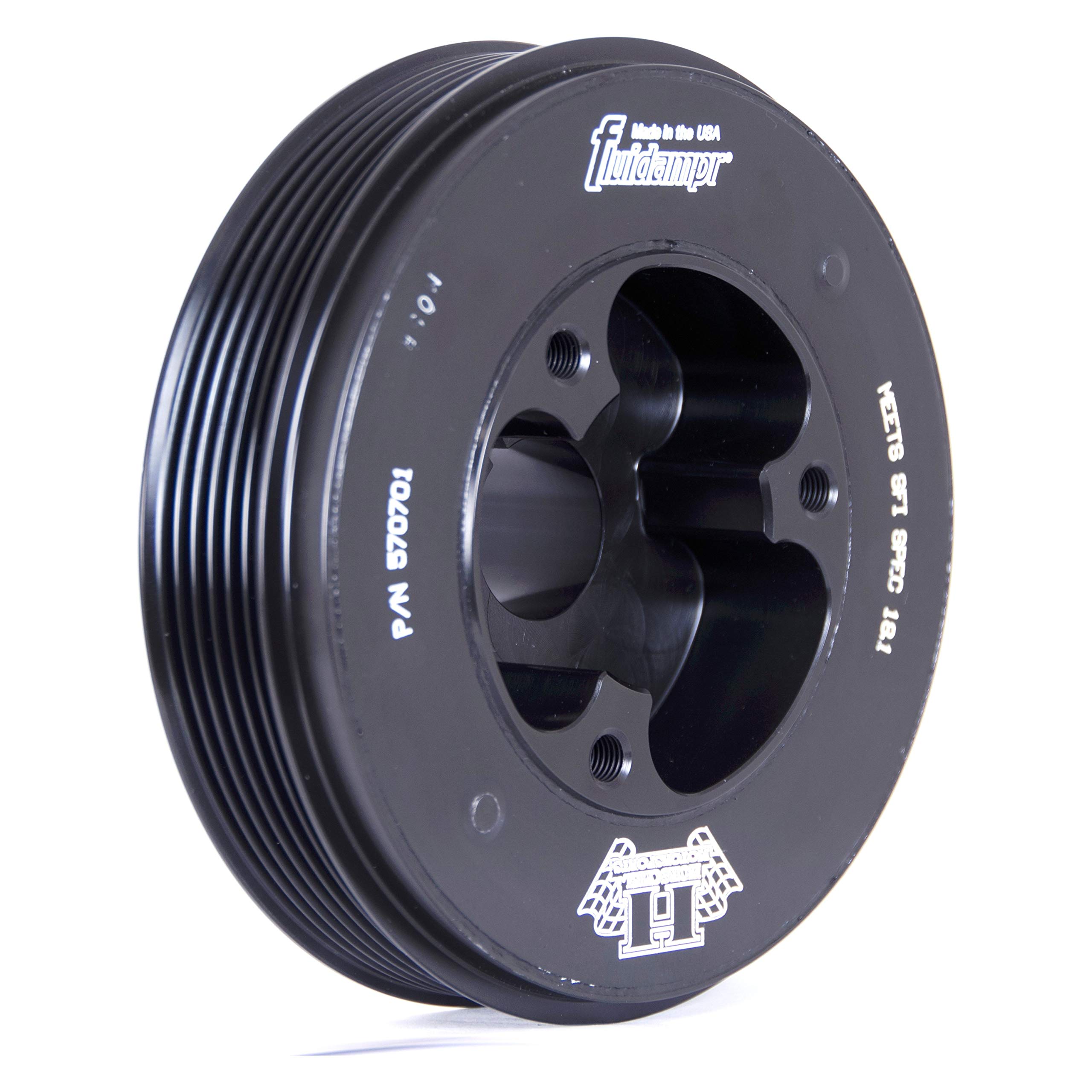 Fluidampr 570701 Steel Balanced Damper for 2008-15 Mitsubishi Evo Evolution10 X