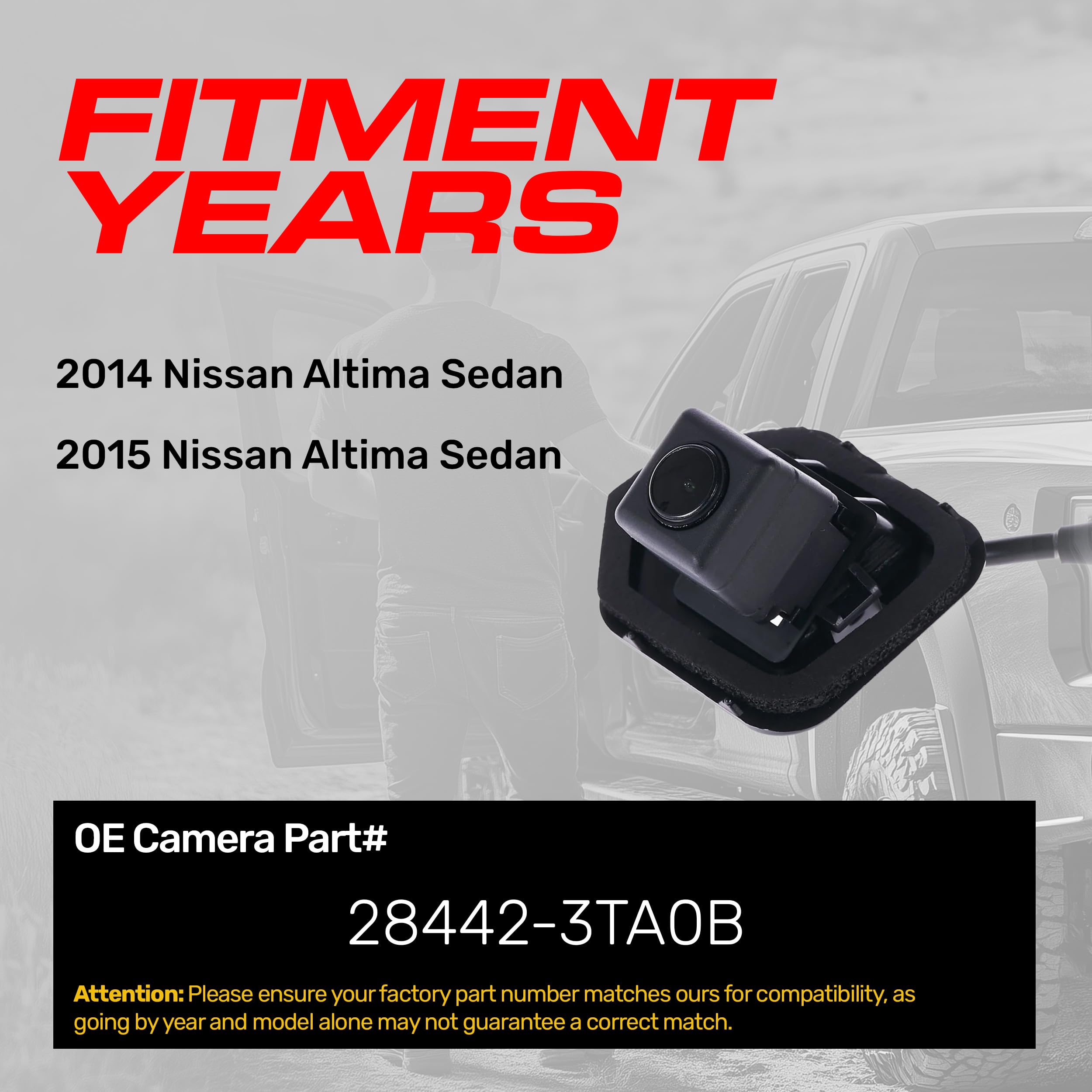 2019 Nissan Altima Backup Camera 28442-6CA0B