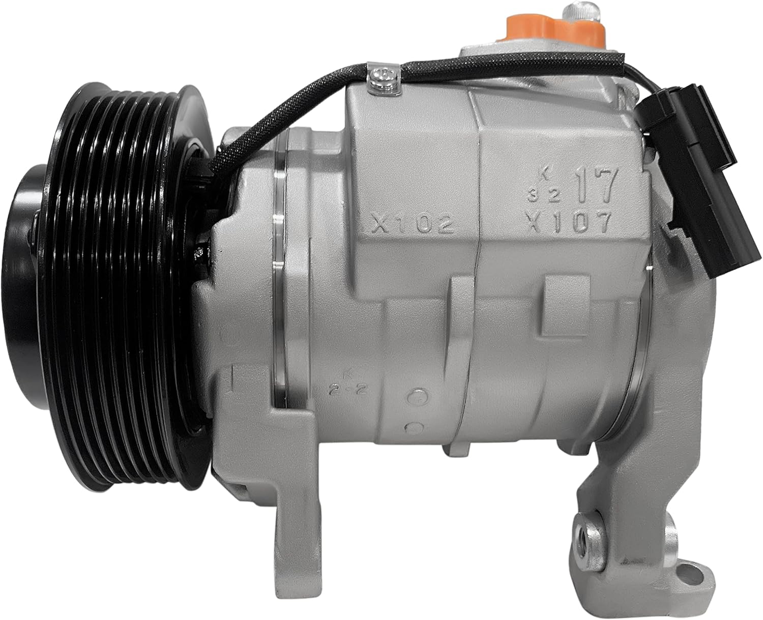 RYC New AC Compressor and A/C Clutch FH343 (Fits Dodge Durango 5.7L 2004, 2005, 2006, 2007, 2008; Fits Chrysler Aspen 5.7L 2007-2008)