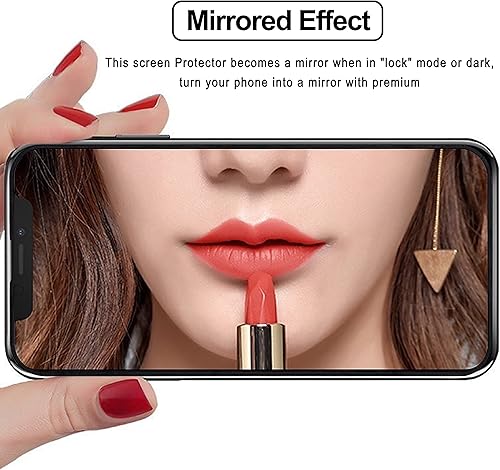 Miniatura 3 de Paquete de 2 protectores de pantalla de privacidad compatibles con iPhone 13 Pro Max y compatible con iPhone 14 Plus anti luz azul, protección