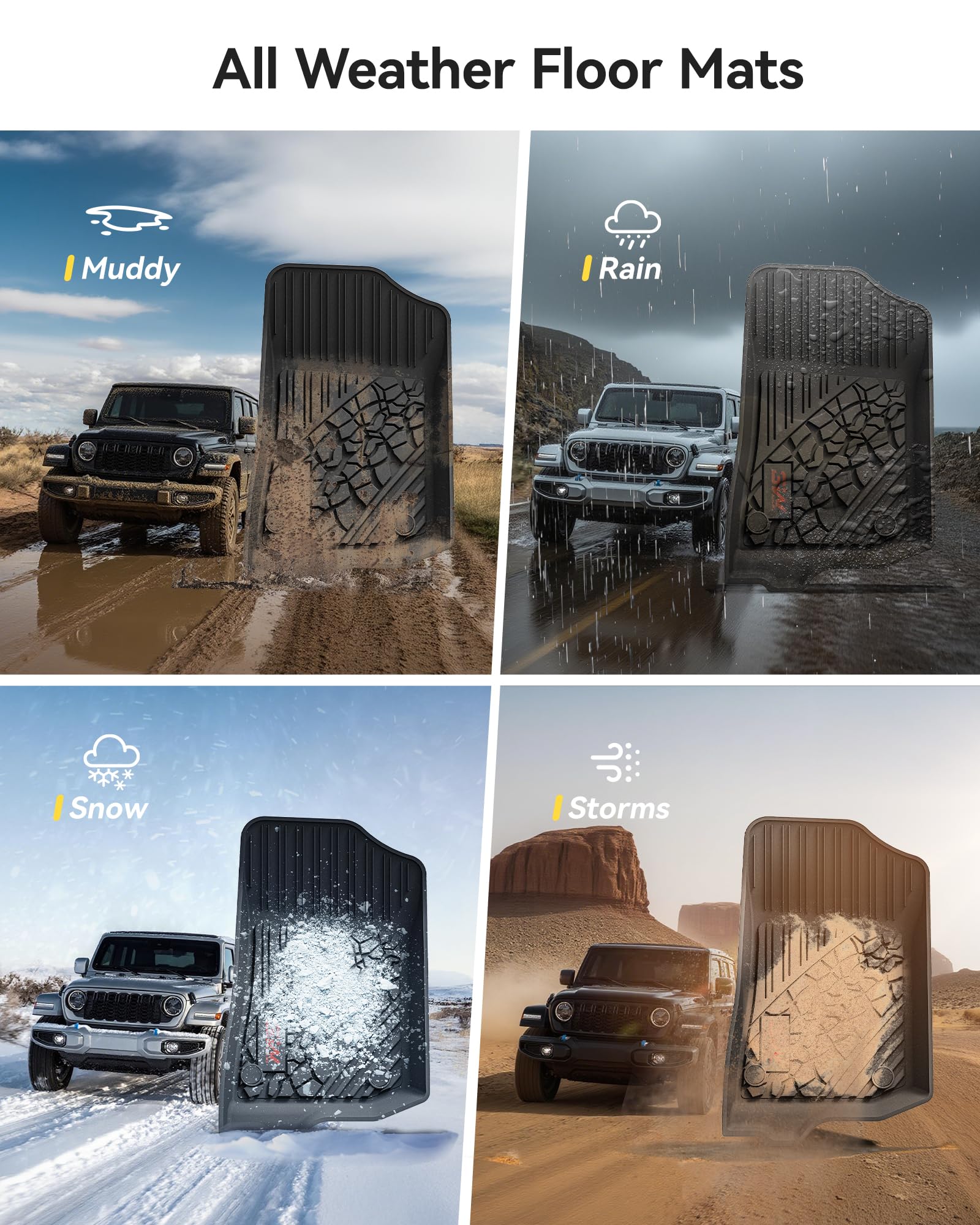 ラングラーJLフロアマスター Amazon | 3W フロアマット ジープ ラングラー 4XE 2021-2022