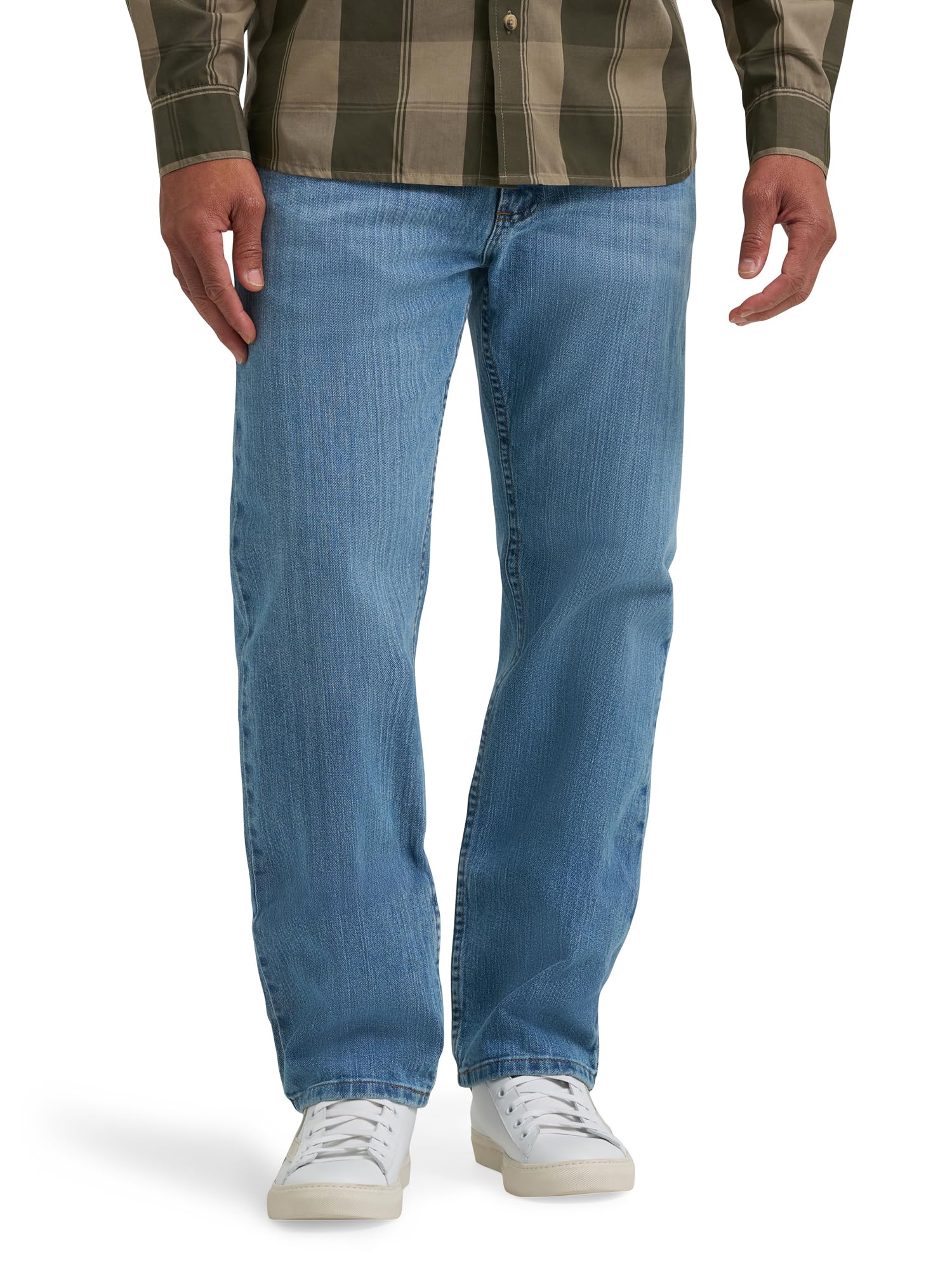 Wrangler Authentics Men's Regular Fit Comfort Flex Waist Jean