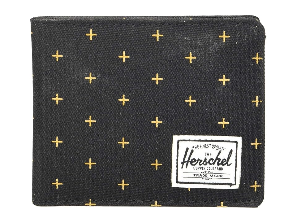 

Herschel Supply Co. Roy RFID (Black Gridlock Gold) Wallet Handbags