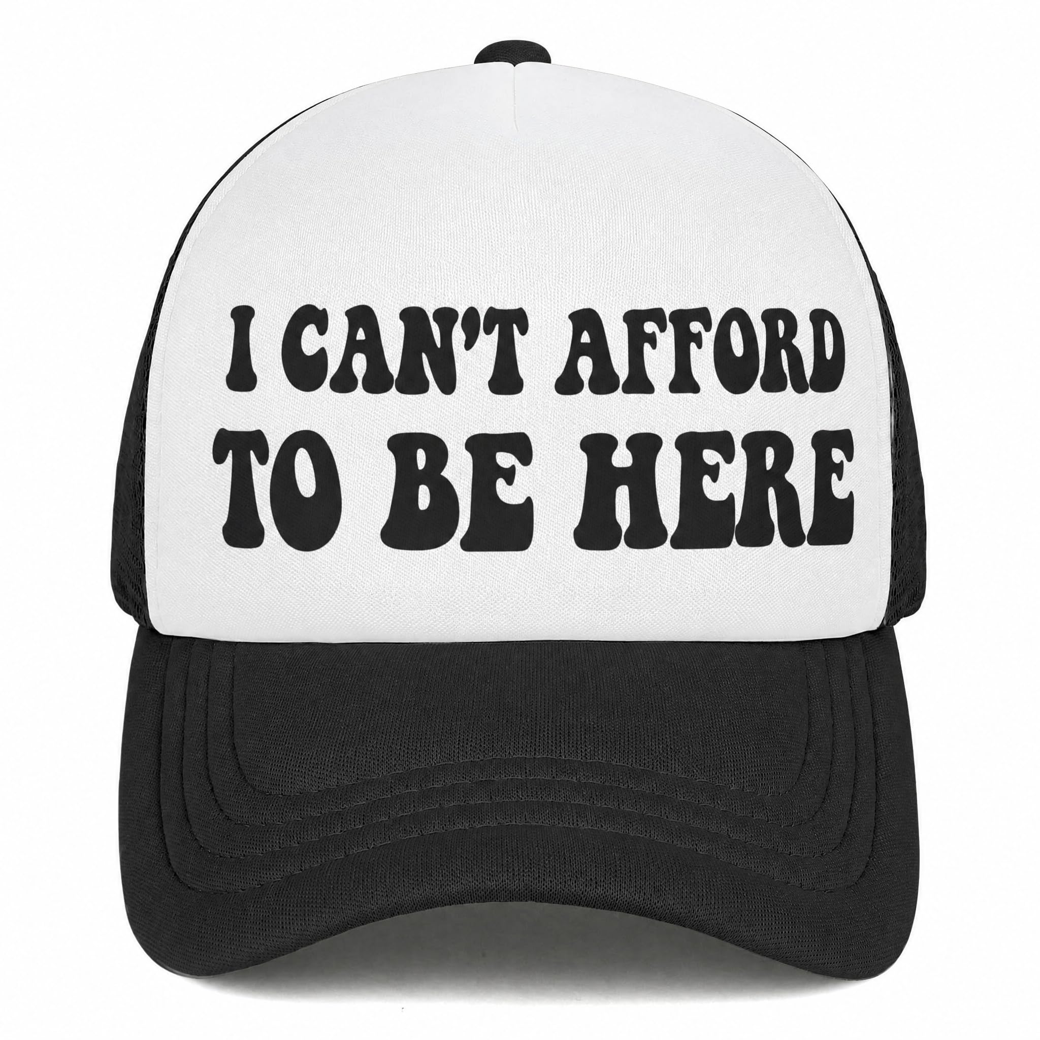 You Find It Offensive? I Find It Funny Trucker Hats for Women Black Men Retro Trucker Black Hats for Men