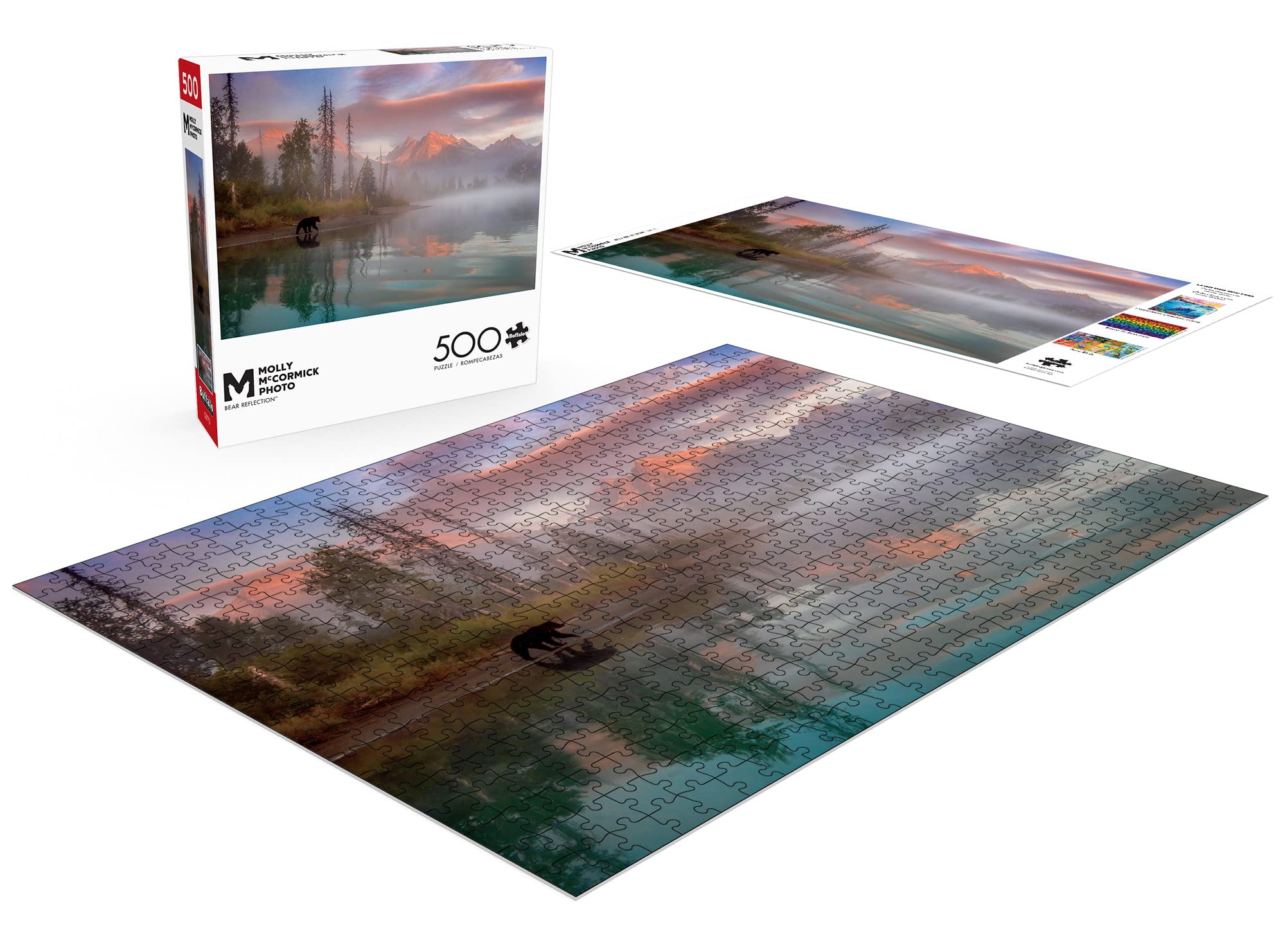 Buffalo Games - Molly McCormick - Bear Reflections - 500 Piece Jigsaw Puzzle, Multicolor - Image 4
