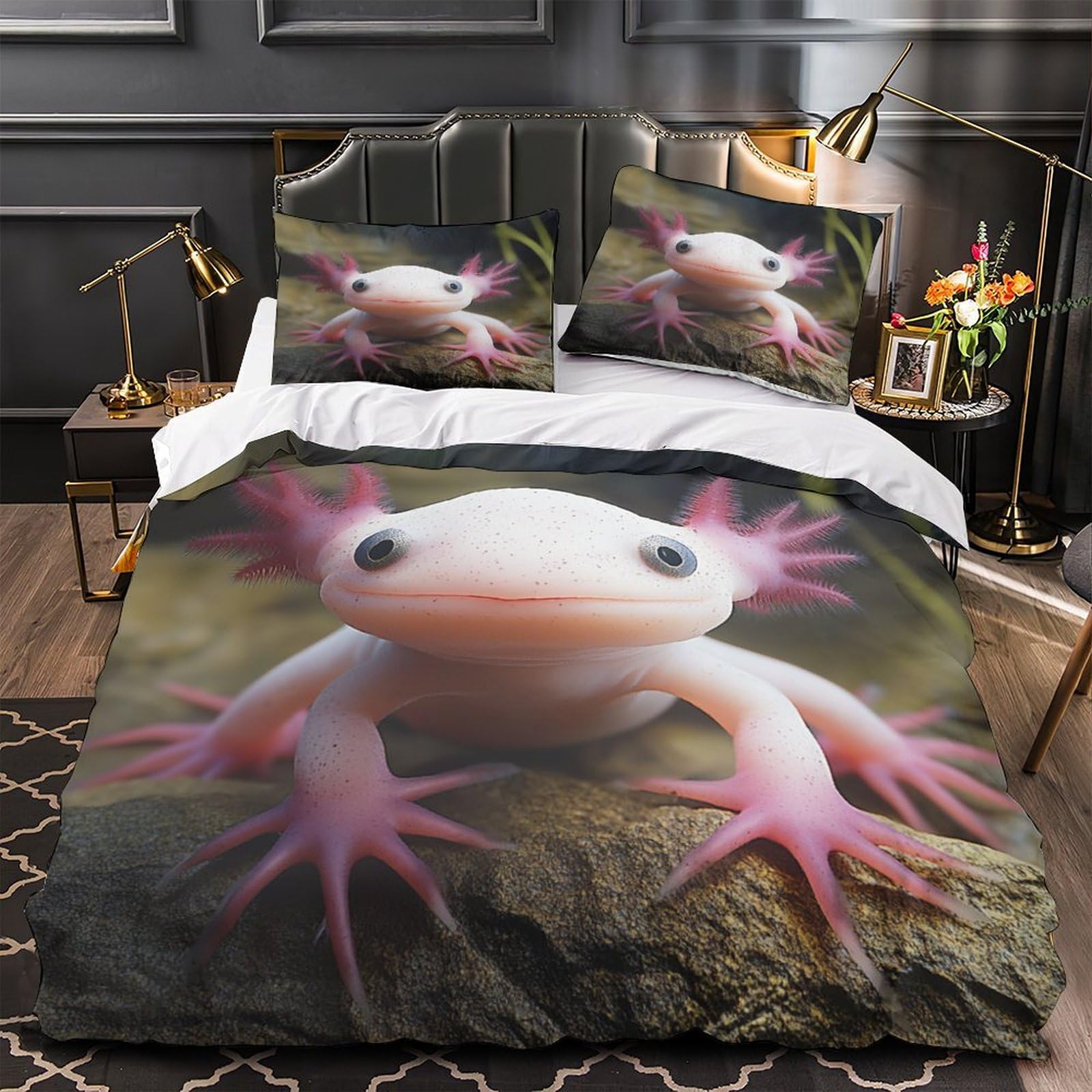 Parure de lit axolotl pour transformer la chambre de votre fille en cocon