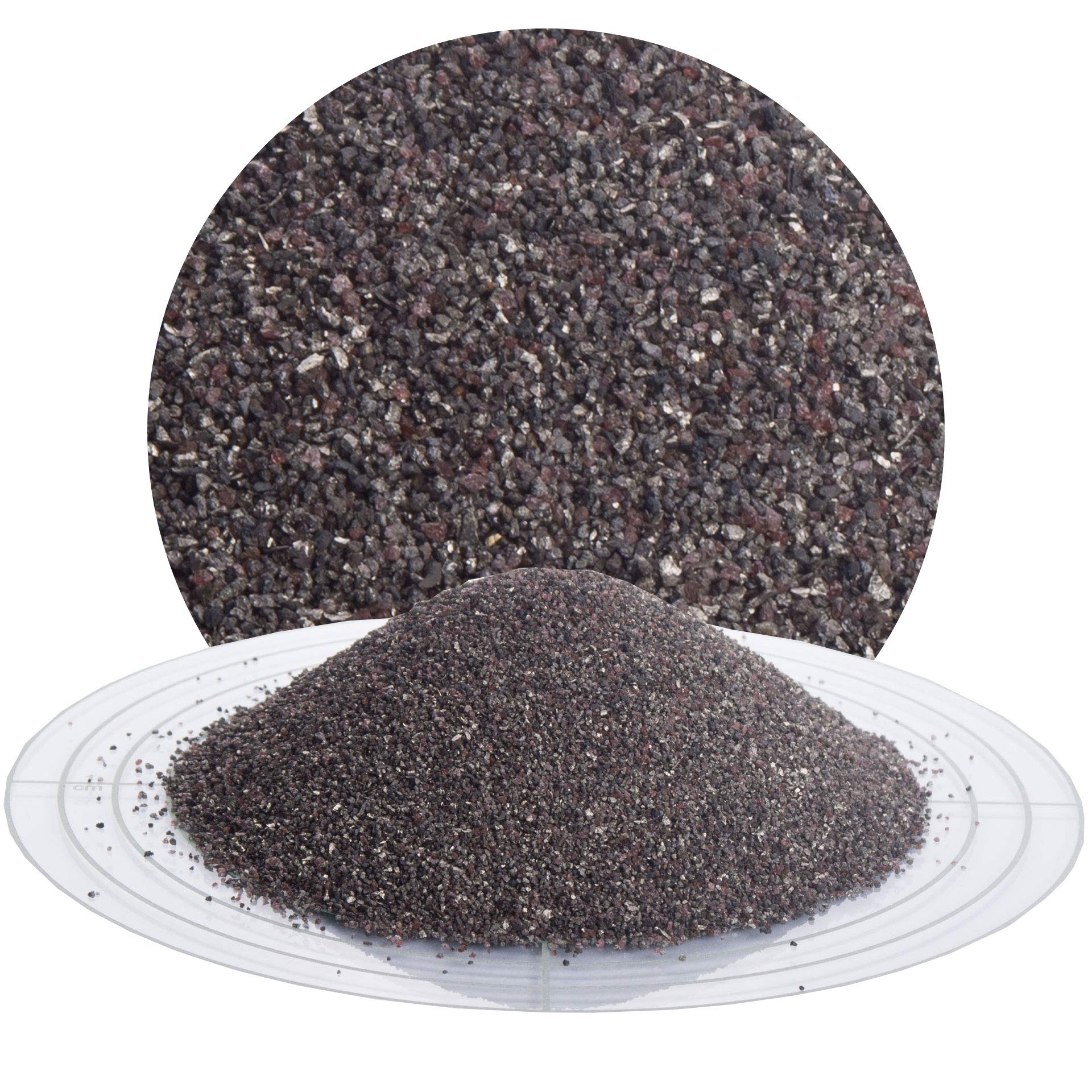 Schicker Mineral Normalkorund FeSi Strahlmittel 0,50–1,00 mm, 25 kg