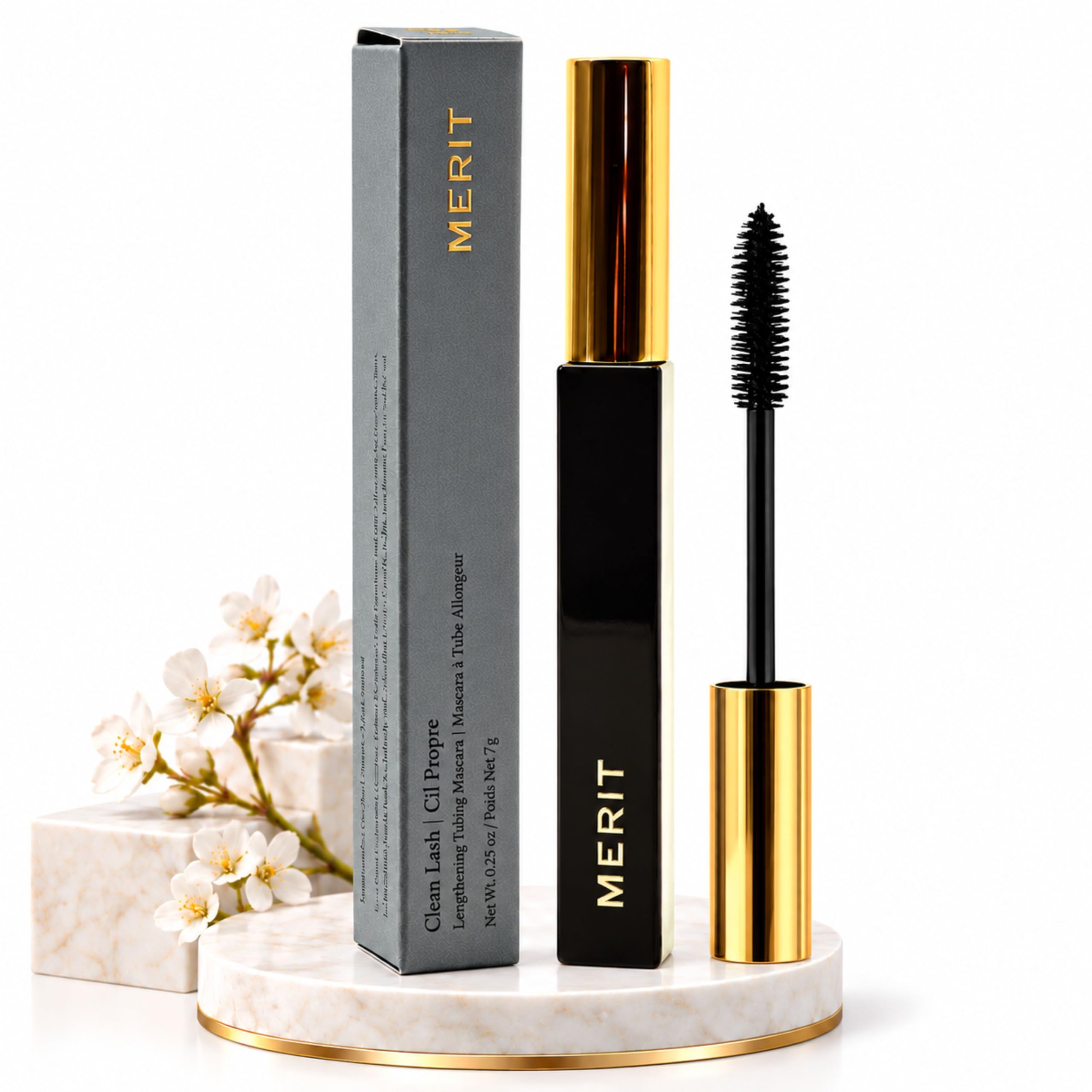 MERIT Clean Lash Lengthening Tubing Mascara