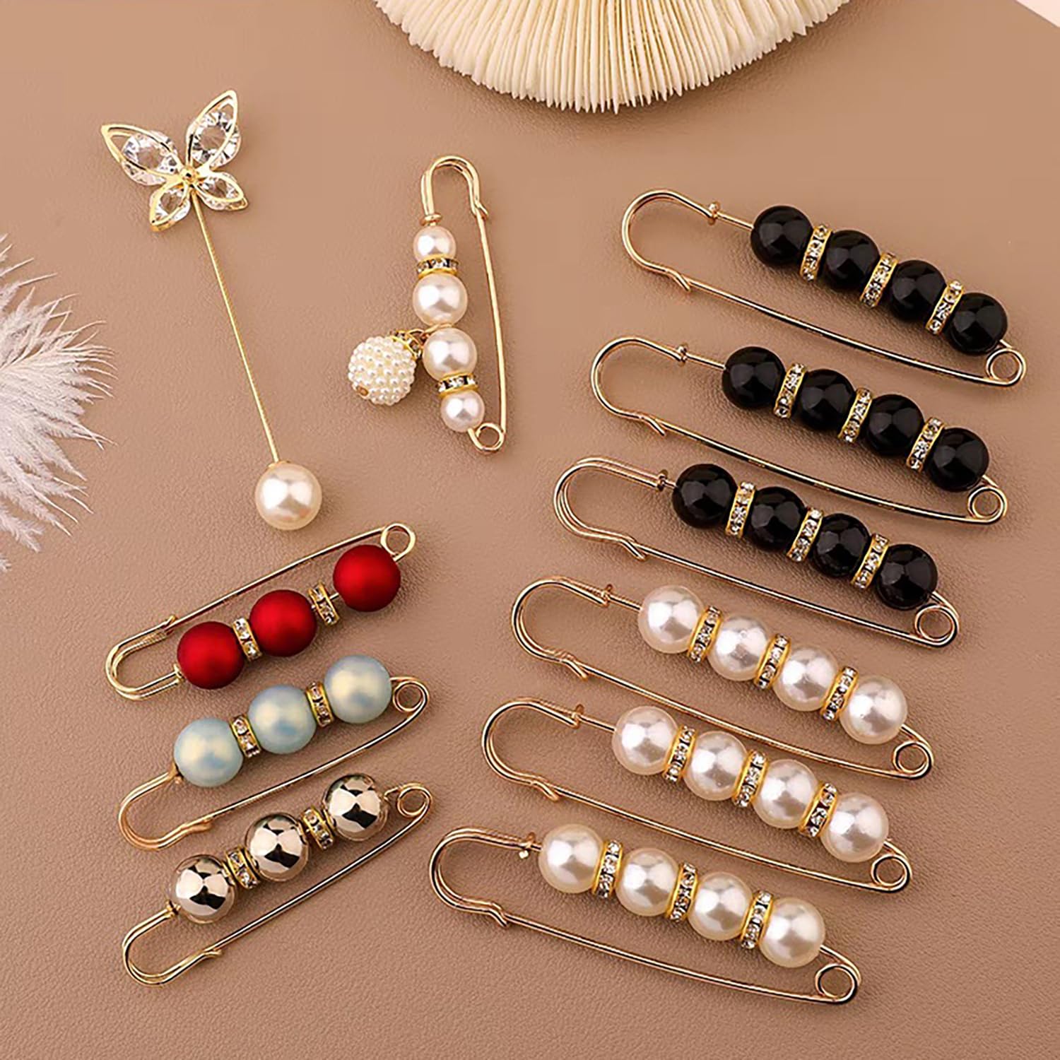 WDFCSIX 3Pcs Detachable Metal Pins Fastener Pants Pin - Retractable Button Sewing-Free Buckles for Jeans