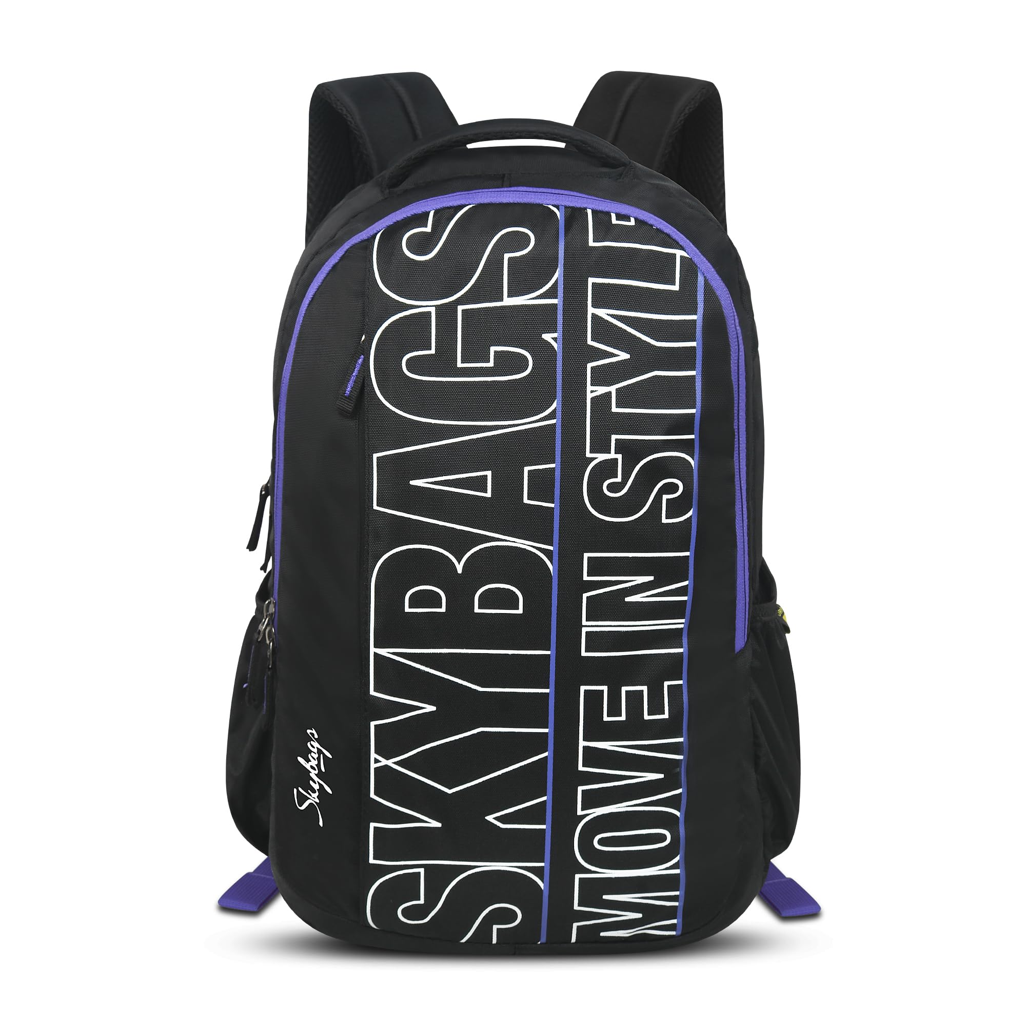 SkybagsLaptop Backpack 31L With 2 Spacious Compartments, Front Pocket, Organizer & Built to Last Strap | Black | Graf Plus
