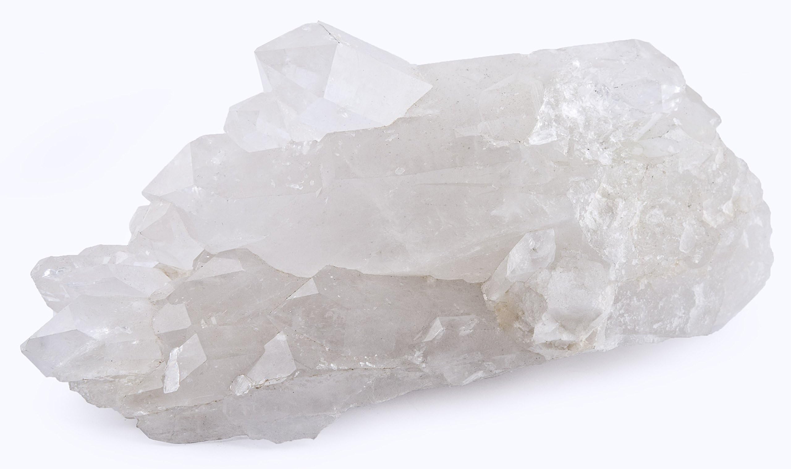 Crystal Allies Specimens: Natural Clear Quartz Crystal Cluster (2lb to 3lb)