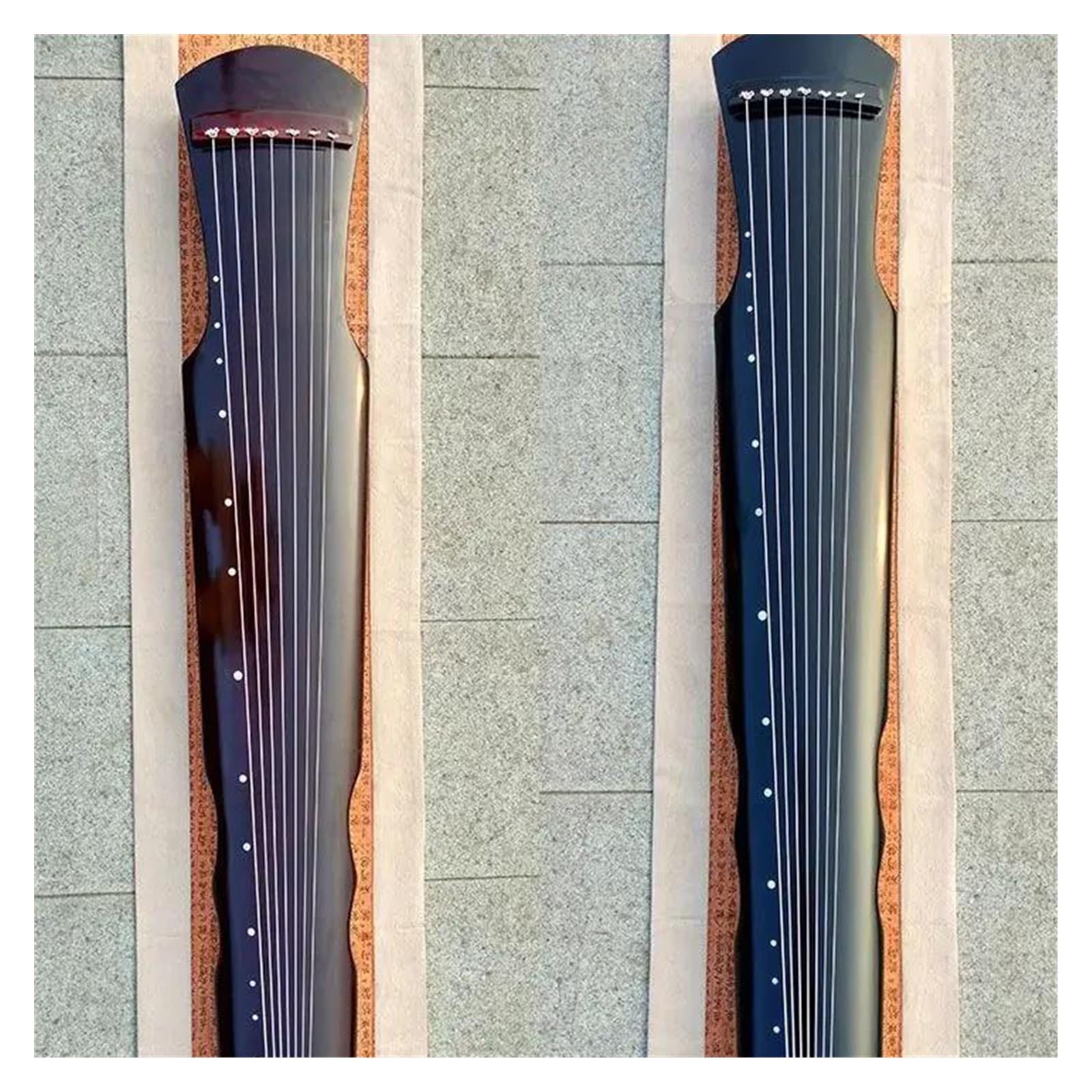 Profesjonalny Instrument Strunowy Guqin 7strunowy Ręcznie Robiony Guqin 123cm Bk I Brązowy Z Akcesoriami Tradycyjny Instrument Muzyczny