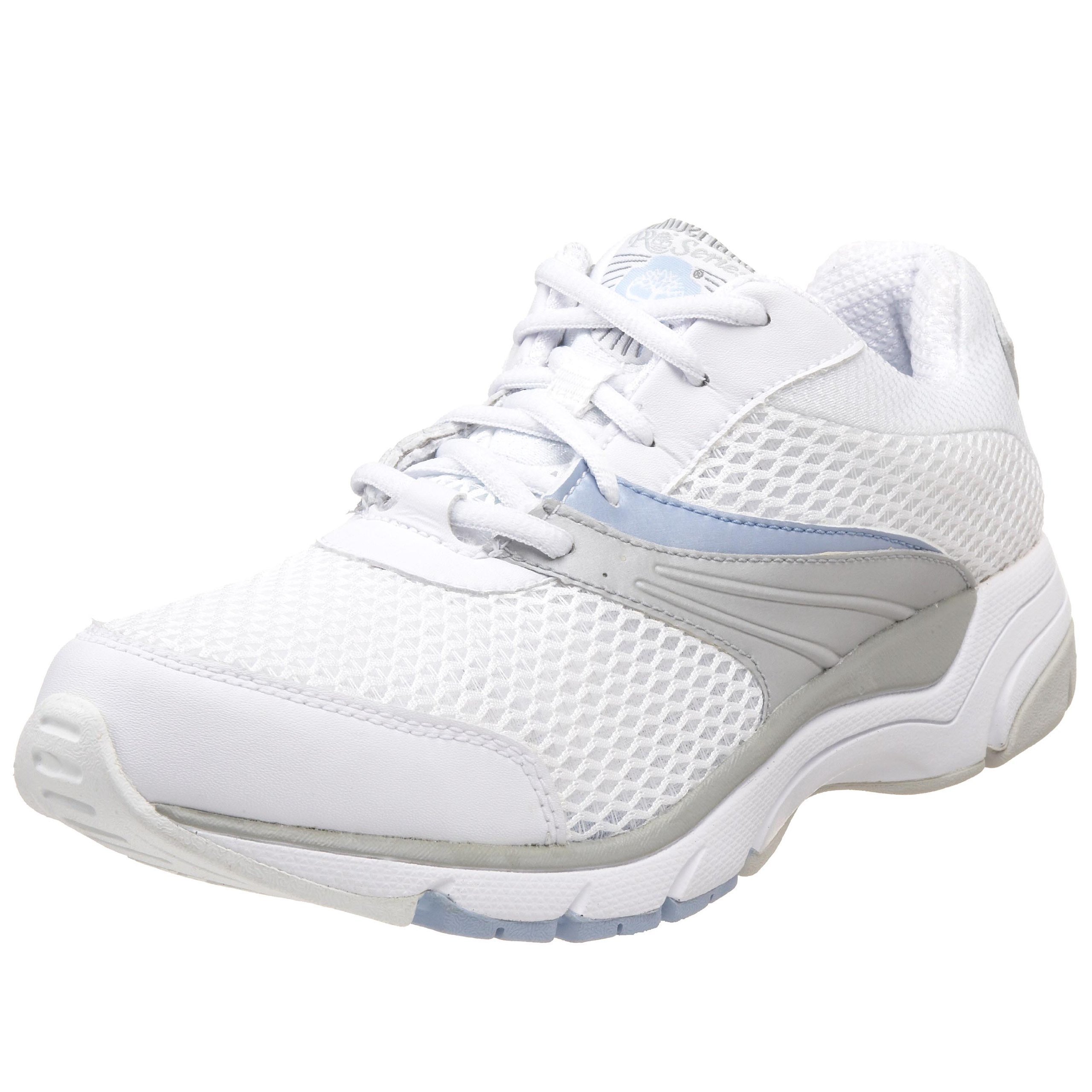 Timberland PRO Women's 85618 Nursing Shoe,White/Silver/Sky,9 W US