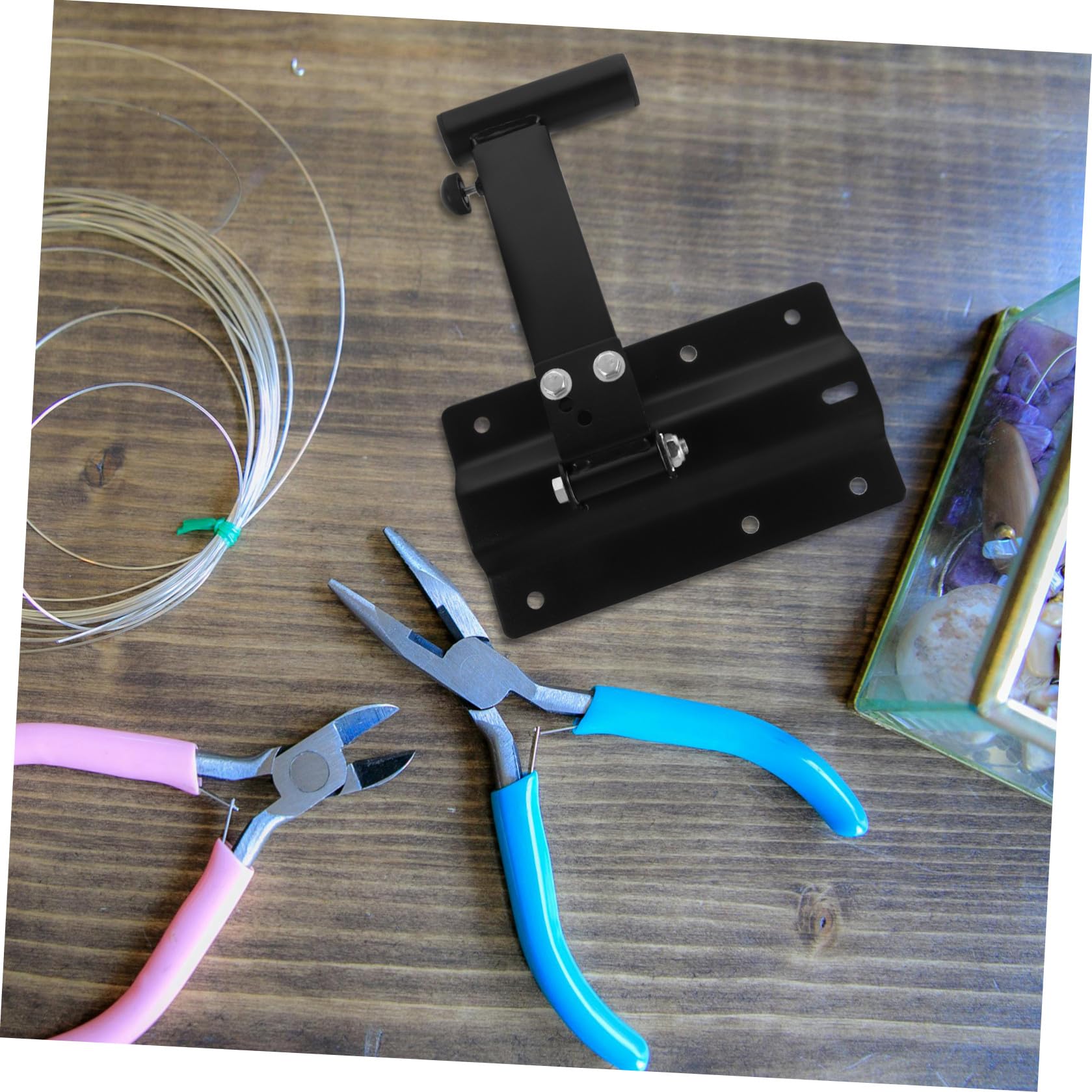 Soporte de Pared para Altavoz Ajustable Extensible de Hierro Negro