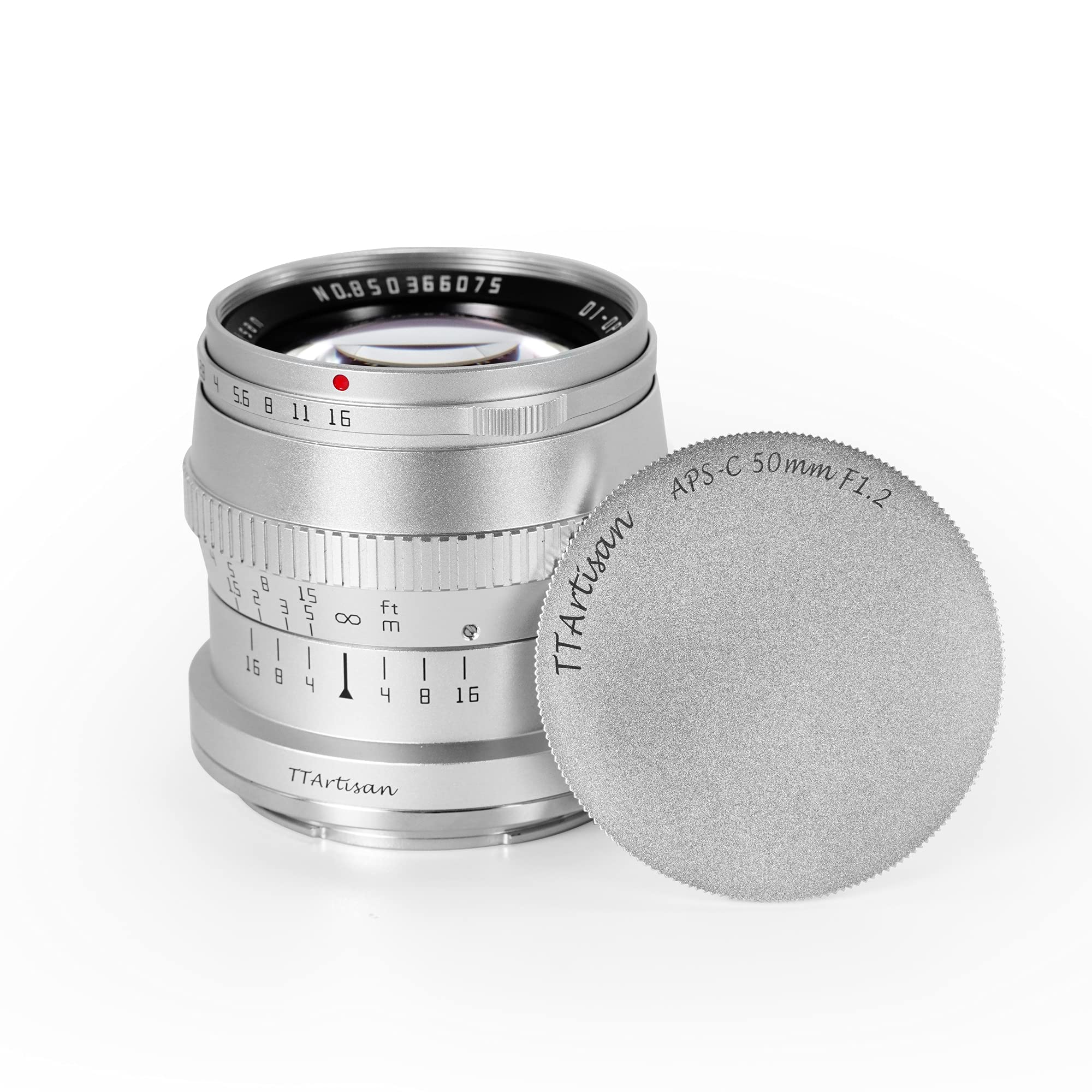 TTArtisan 50mm F1.2 APS-C Large Aperture Cameras Lens Manual Focus MF Compatible with Nikon ZFC Z Mo