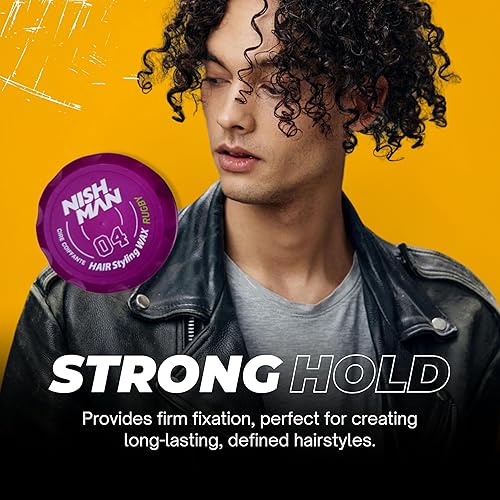 Miniatura 46 de nishman Serie de cera en gel para peinar el cabello, 5.1 fl oz (paquete de 1, 05 queratina)