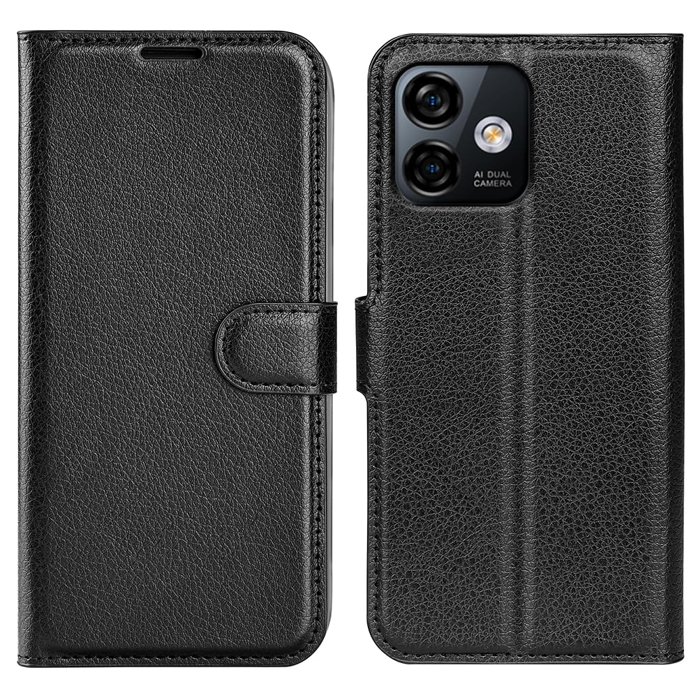 Hülle Für Ulefone Note 9P – Leder Flip Case Mit Standfunktion, Kartenfach Und Magnetschnalle
