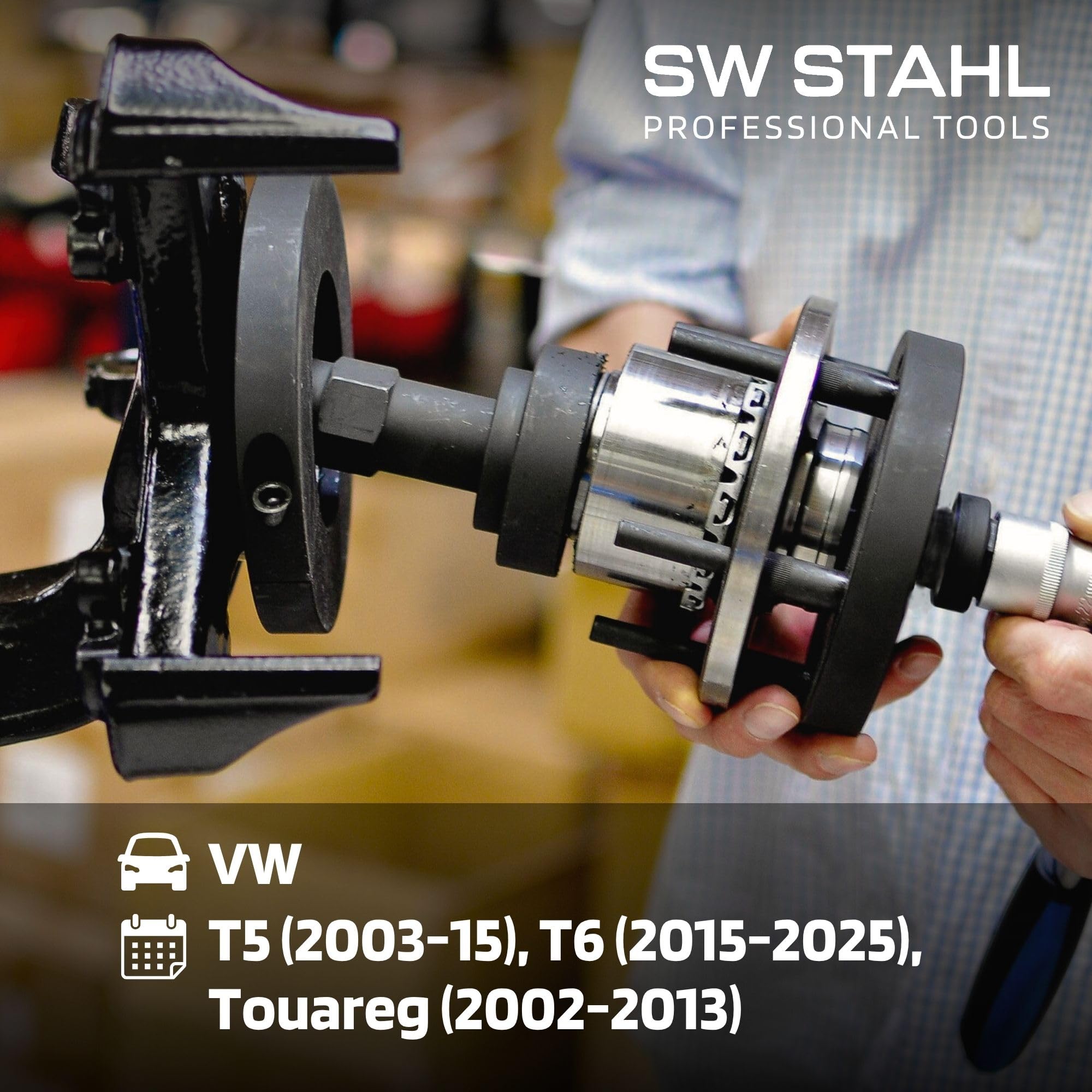 20 Stück Radmuttern-Abdeckungen 19 Mm Schwarz + Werkzeug - Für VW Transporter T5 T6 (2003-2020)