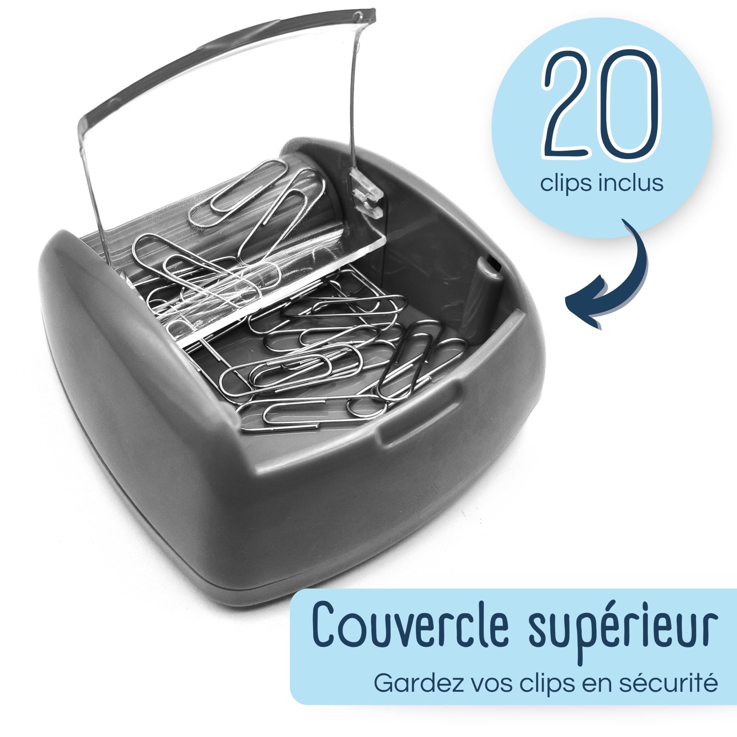 Porte-trombones Magnétique En Forme De Lune - Décoration Bureau, Rangement Stylé