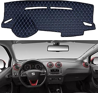 Makeover Car Dashboard Cover Customized For Seat Ibiza Without HUD-Blue