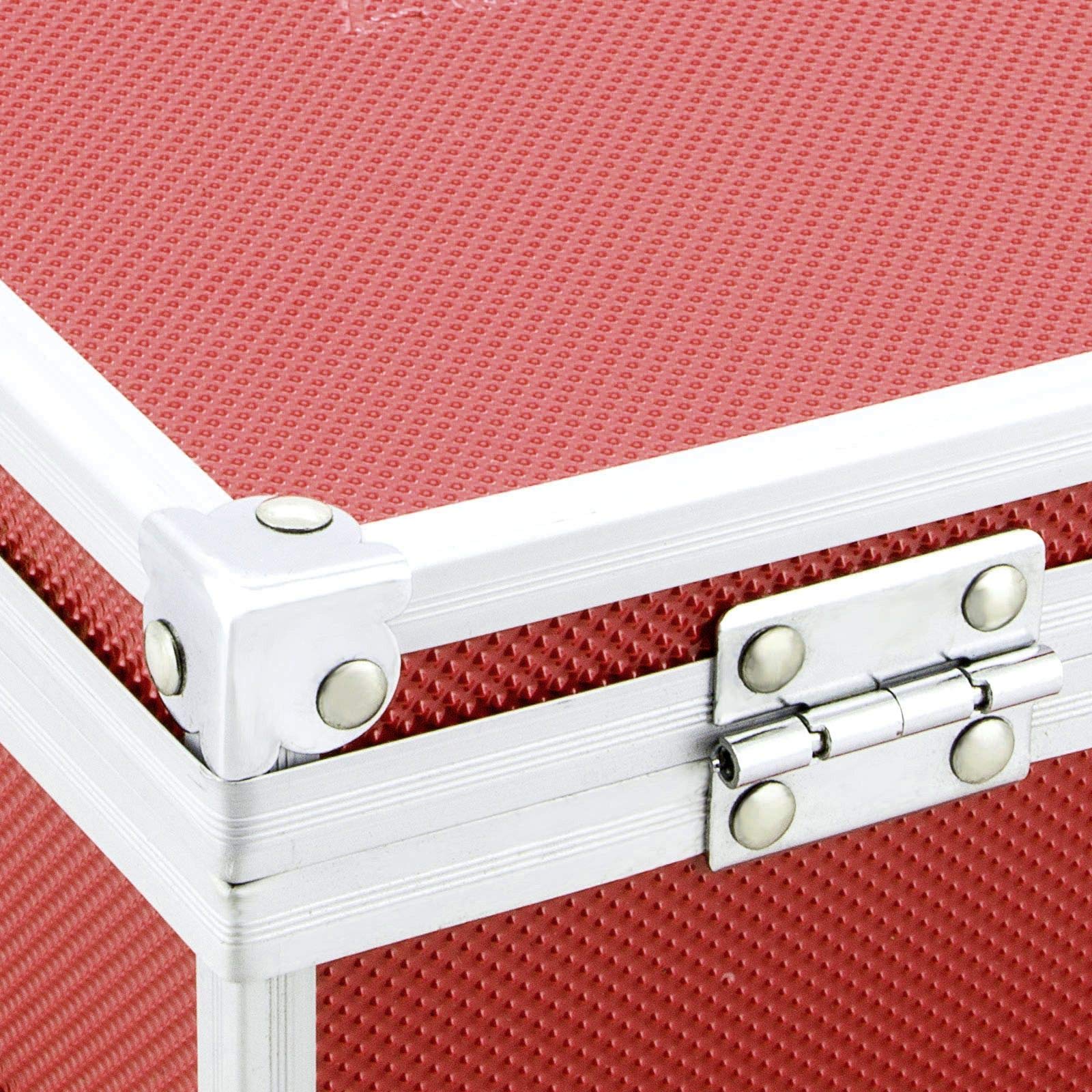 ECI AR Carry Box® Kleine Aluminium Koffer Gereedschapskoffer Leeg 260x210x80mm Zwart
