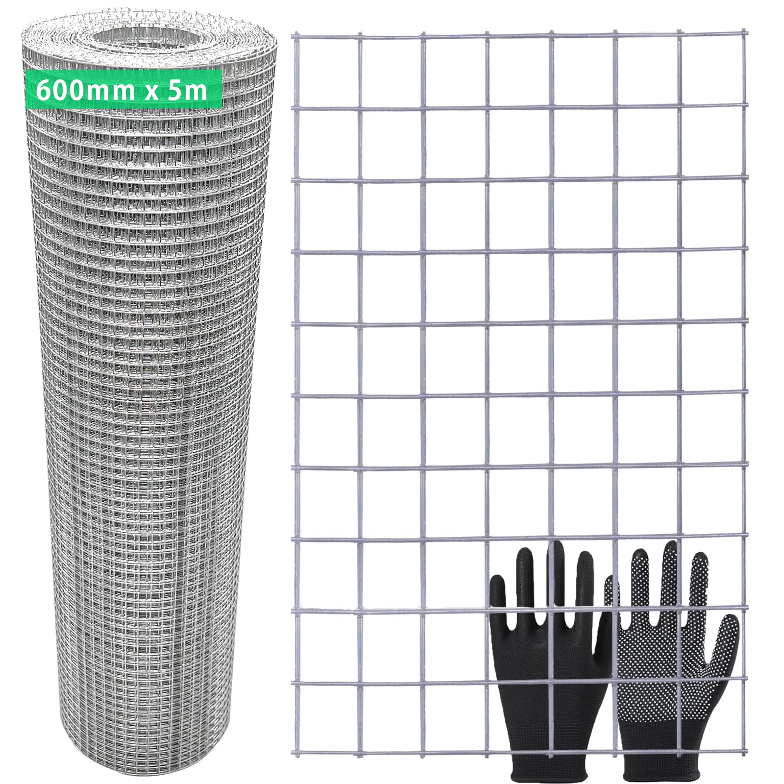 Rodent Proofing Wire Mesh Roll Galvanized Wire Metal Mesh 600mm x 5m, Stop & Prevent Mice & Mouse Access, Filling In Gaps Around The Home & Garden-image-32