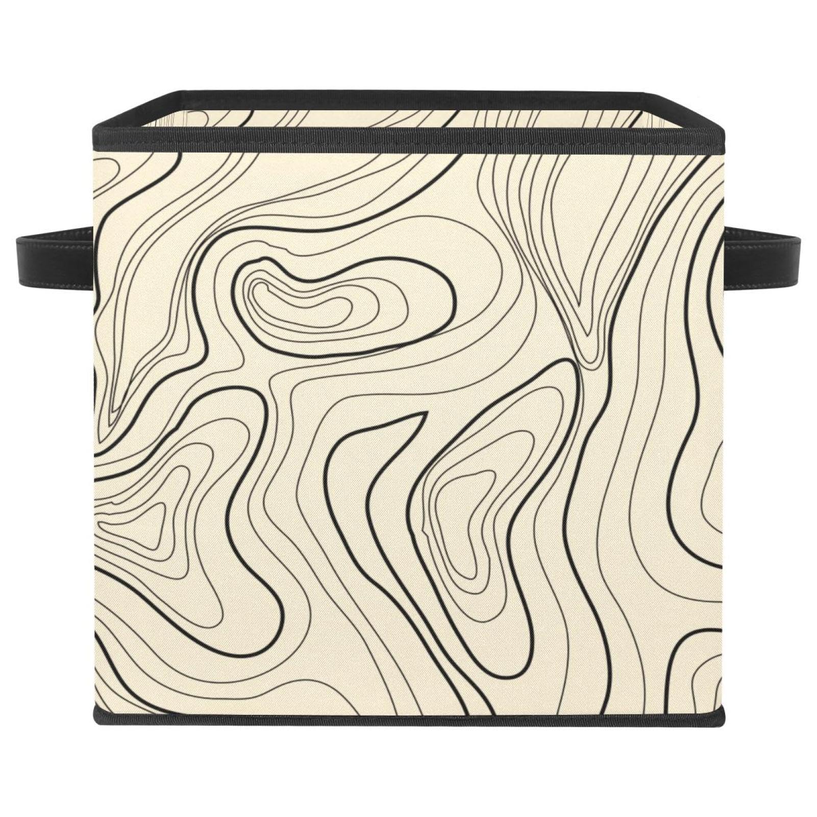 Boîte de rangement en tissu pliable contre le désordre des placards et de la maison