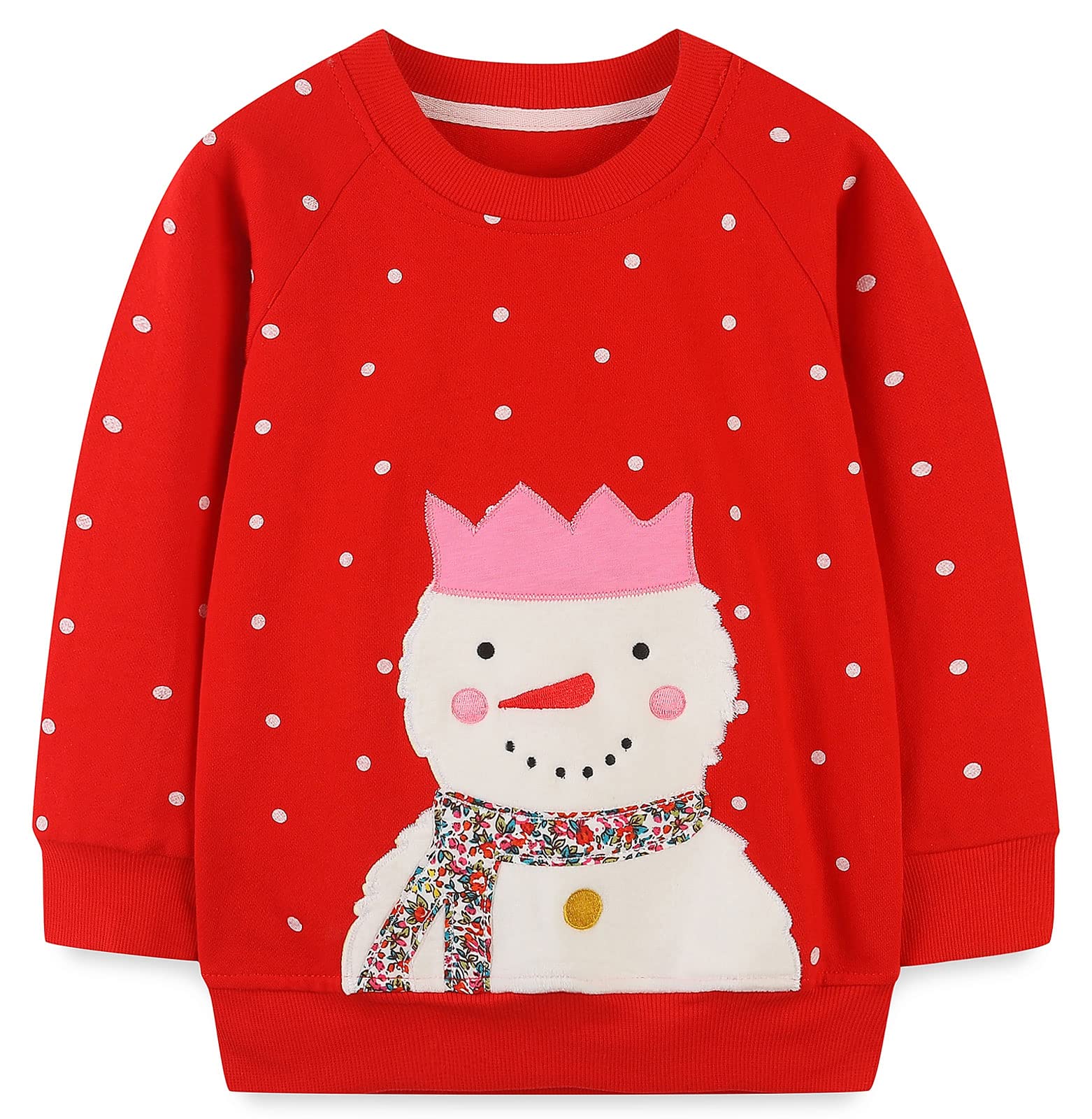 TEDD Sudaderas Niña Unicornio Camiseta Manga Larga 100% Algodón Jersey sin Capucha para Nina 1-12 años — view 12