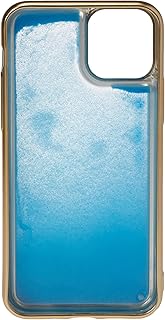 جراب موبايل جلو دارك من البولي يوريثين المقاوم للحرارة لموبايل آبل آيفون 11 برو من جيس - لون ذهبي مطفي/أزرق