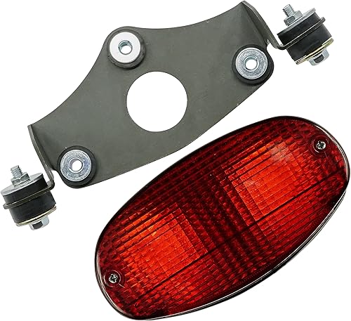 Miniatura 7 de Caltric Soporte de luz trasera de freno trasero compatible con Yamaha Raptor 660R YFM660R 2002-2005