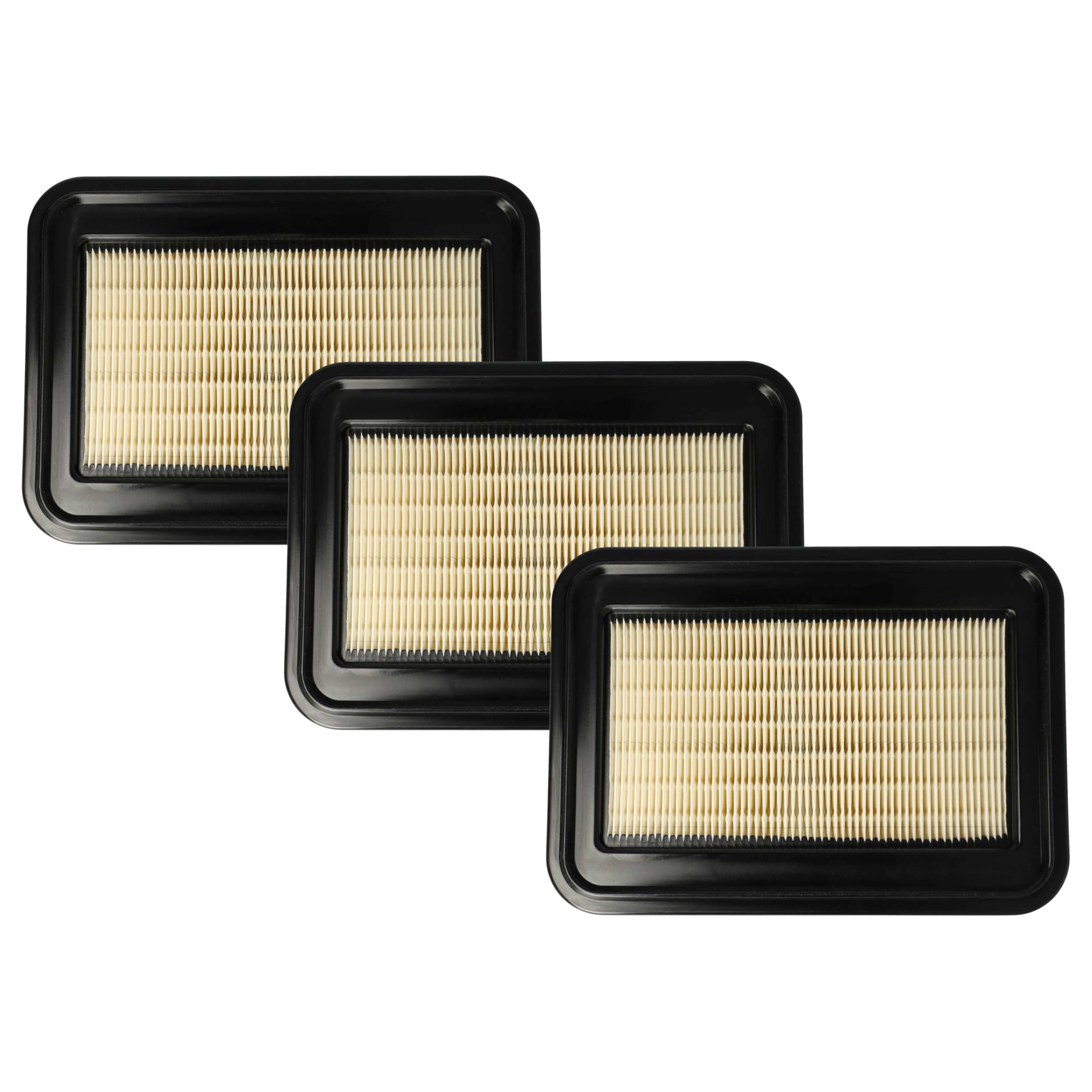 vhbw set 3x filtro a pieghe piatte sostituisce Milwaukee 4932459687, 4058546028596 per aspirapolvere - Elemento filtrante