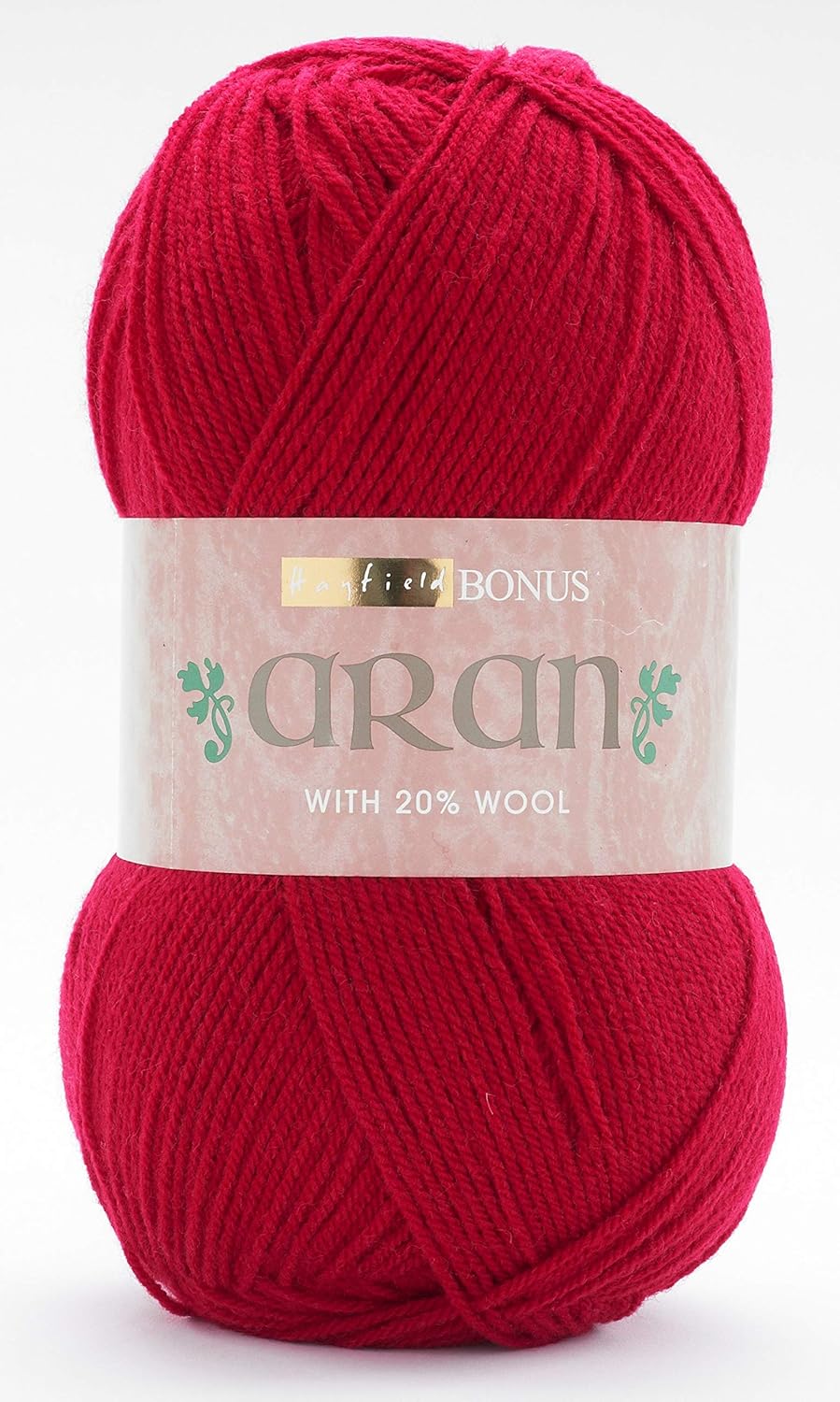 Sirdar (Hayfield) Bonus Aran Wool Knitting Yarn Cherry 950 - per 400g ball
