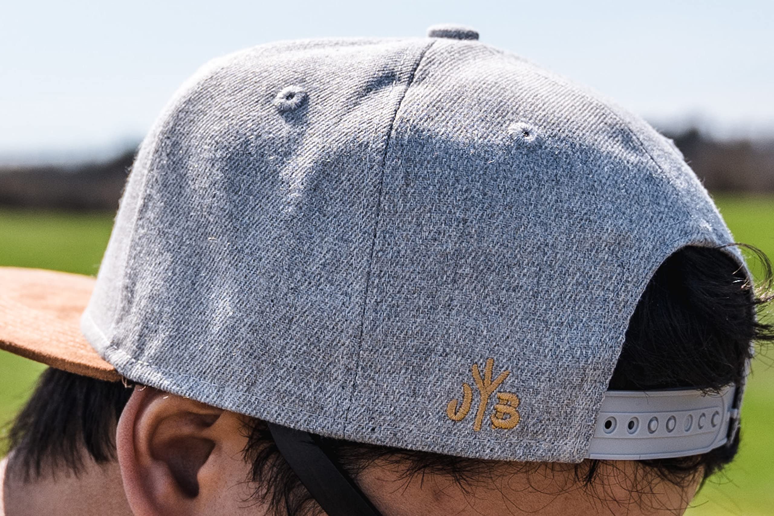 Jumping Bird Gorra de Béisbol Unisex • Gorra Snapback para Exteriores • Gorra Deportiva de Lana para Hombre y Mujer en Gris Claro • Ajustable Individualmente • Watzmann