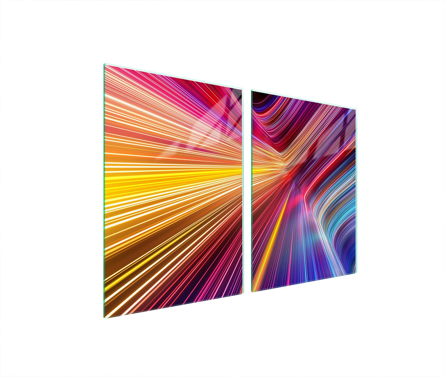 DarHuas afdekplaat voor fornuis, 70 x 52 cm 1-delig, afdekking voor keramische kookplaat, inductie universele elektrische kookplaat, spatbescherming, glas, decoratieve snijplank, VUUR
